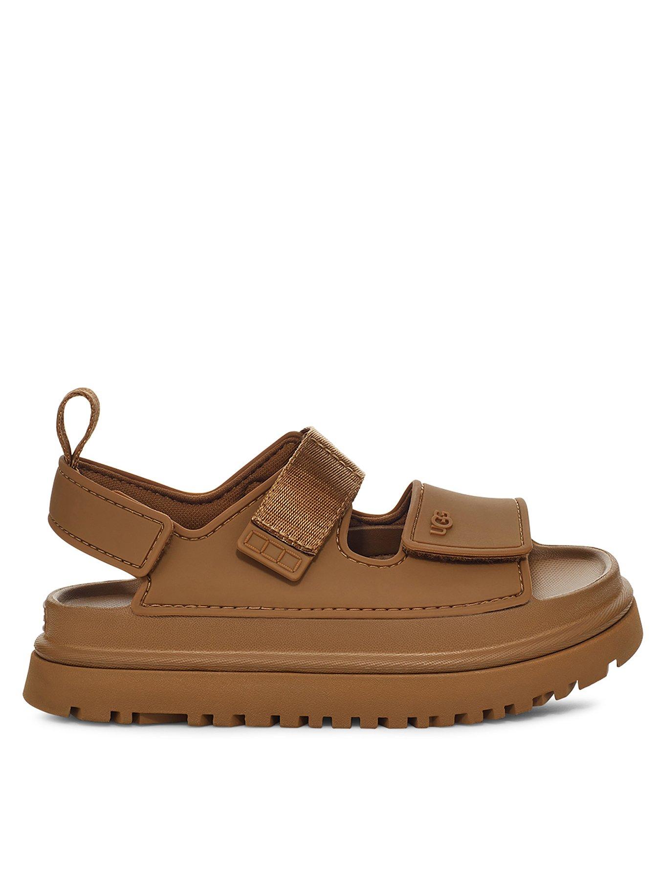 Image 1 of 5 of UGG Kids Goldenglow Sandal - Bison Brown