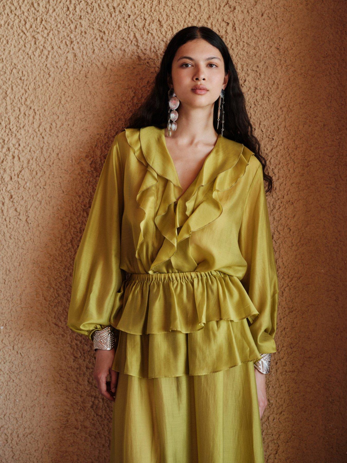 Image 4 of 4 of Devotion Twins Glowve Skirt - Olive