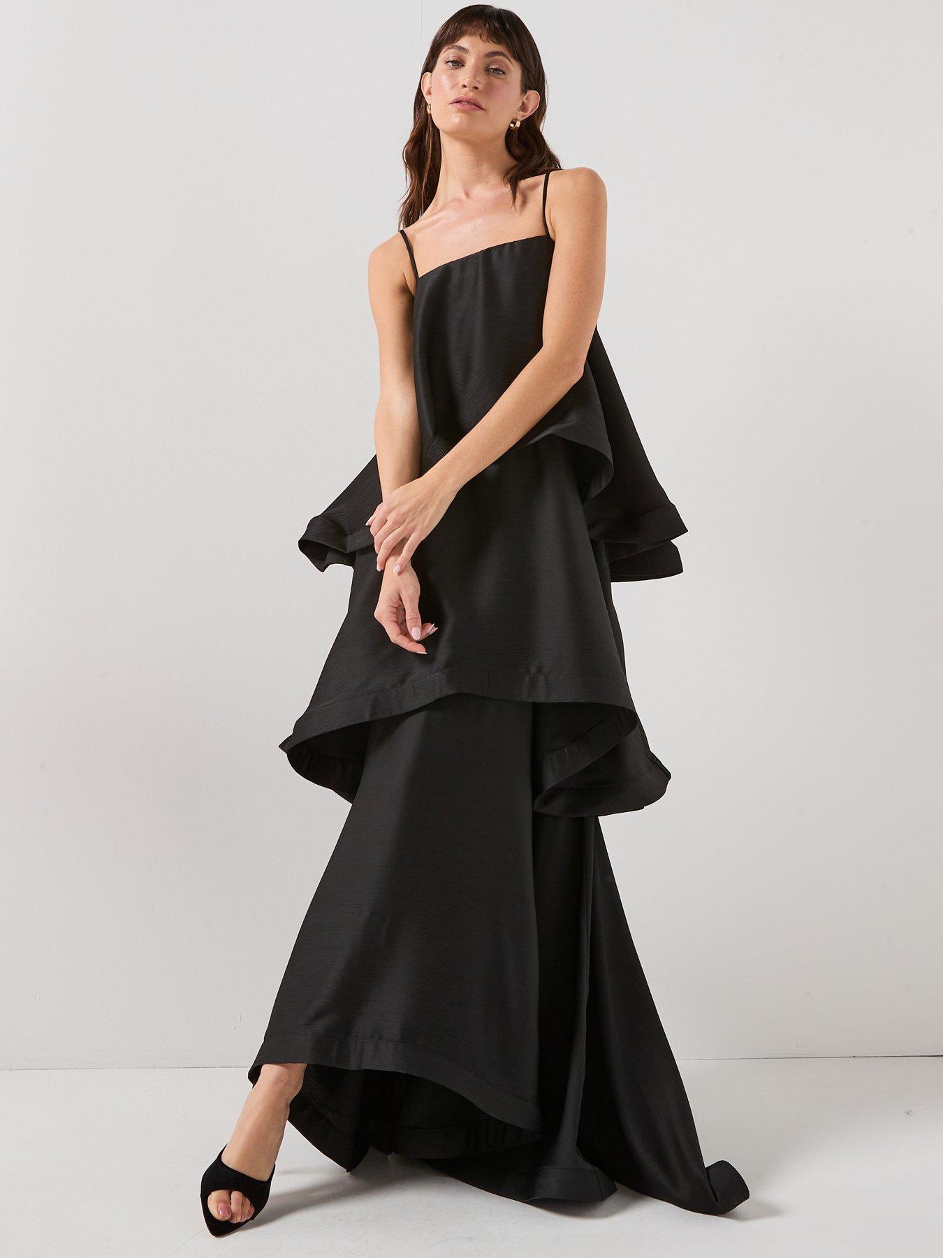 Image 1 of 6 of Elliatt Tilly Maxi Dress - Black