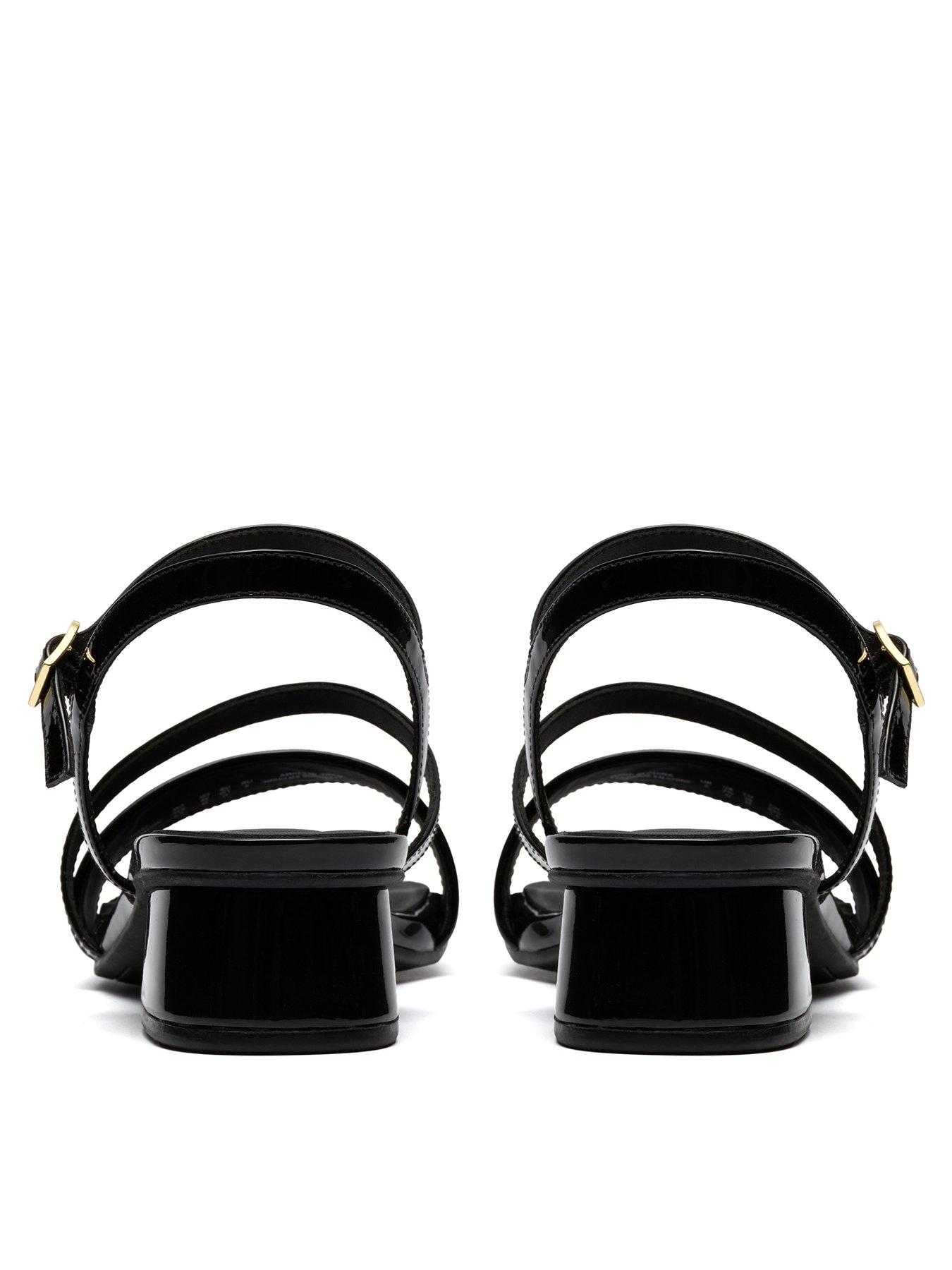 Image 3 of 6 of Clarks Serina35 Strap Sandals - Black Pat