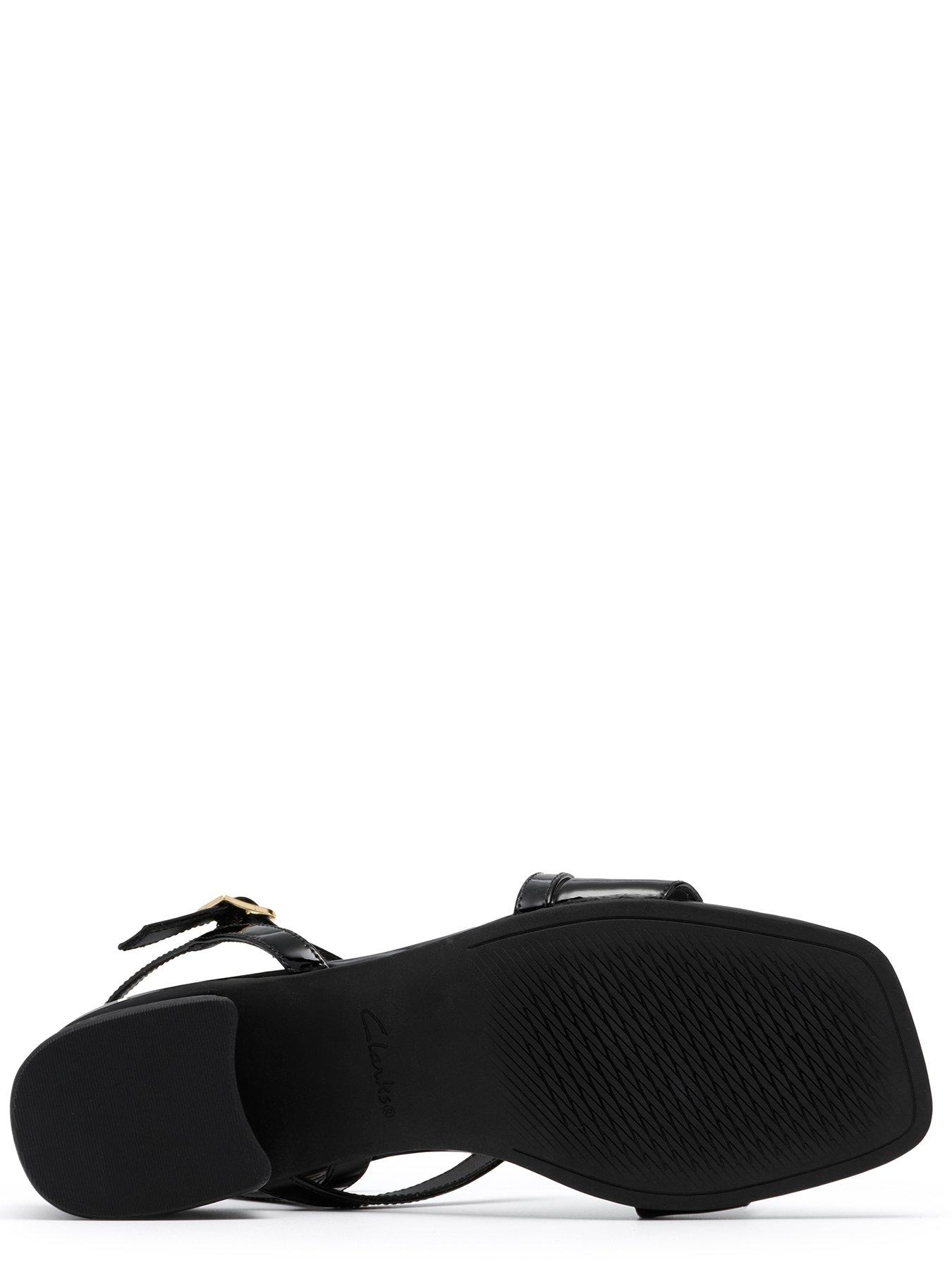 Image 5 of 6 of Clarks Serina35 Strap Sandals - Black Pat