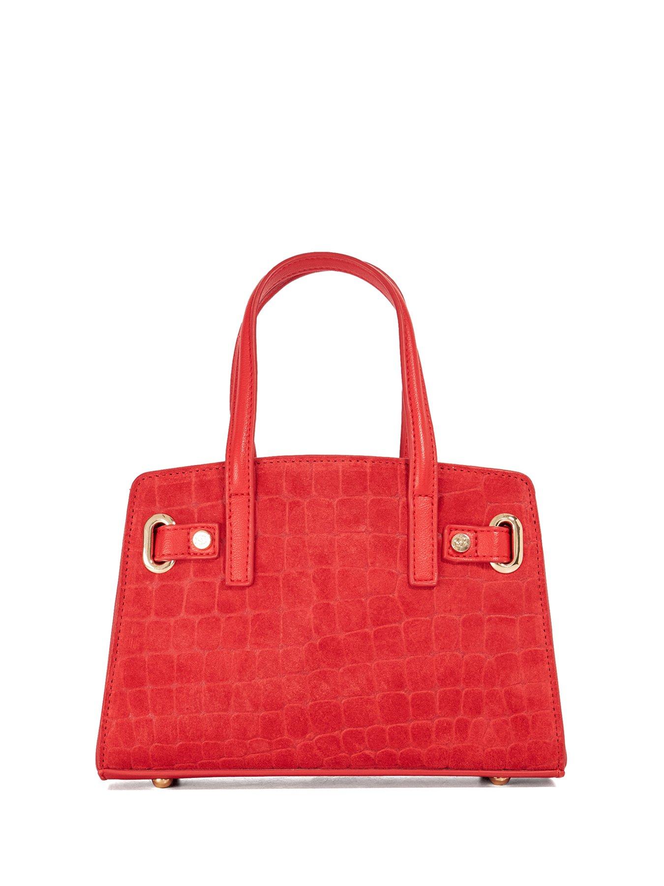 Image 6 of 6 of Dune London Dinkydefine Belted Grab Bag - Red
