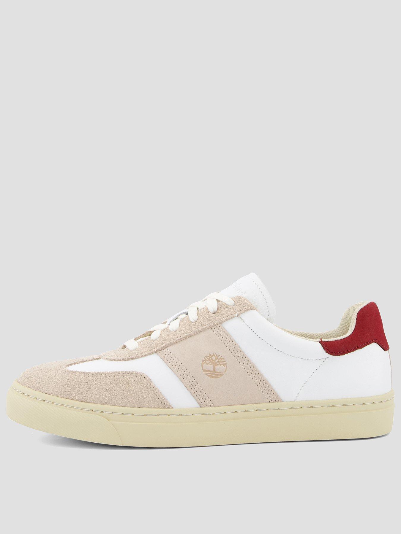Timberland Timberland Lisbon Street Low Lace Trainers - Beige