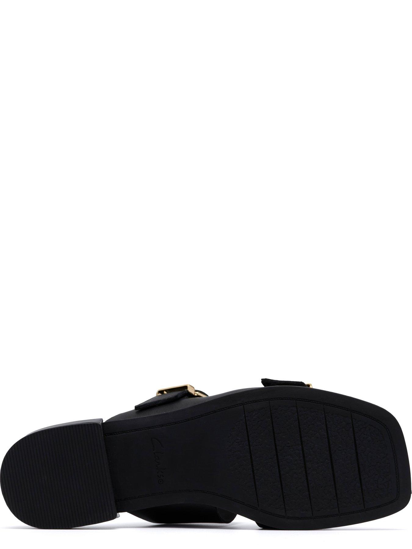 Image 5 of 6 of Clarks Ariany Bay Sandals - Black Leather