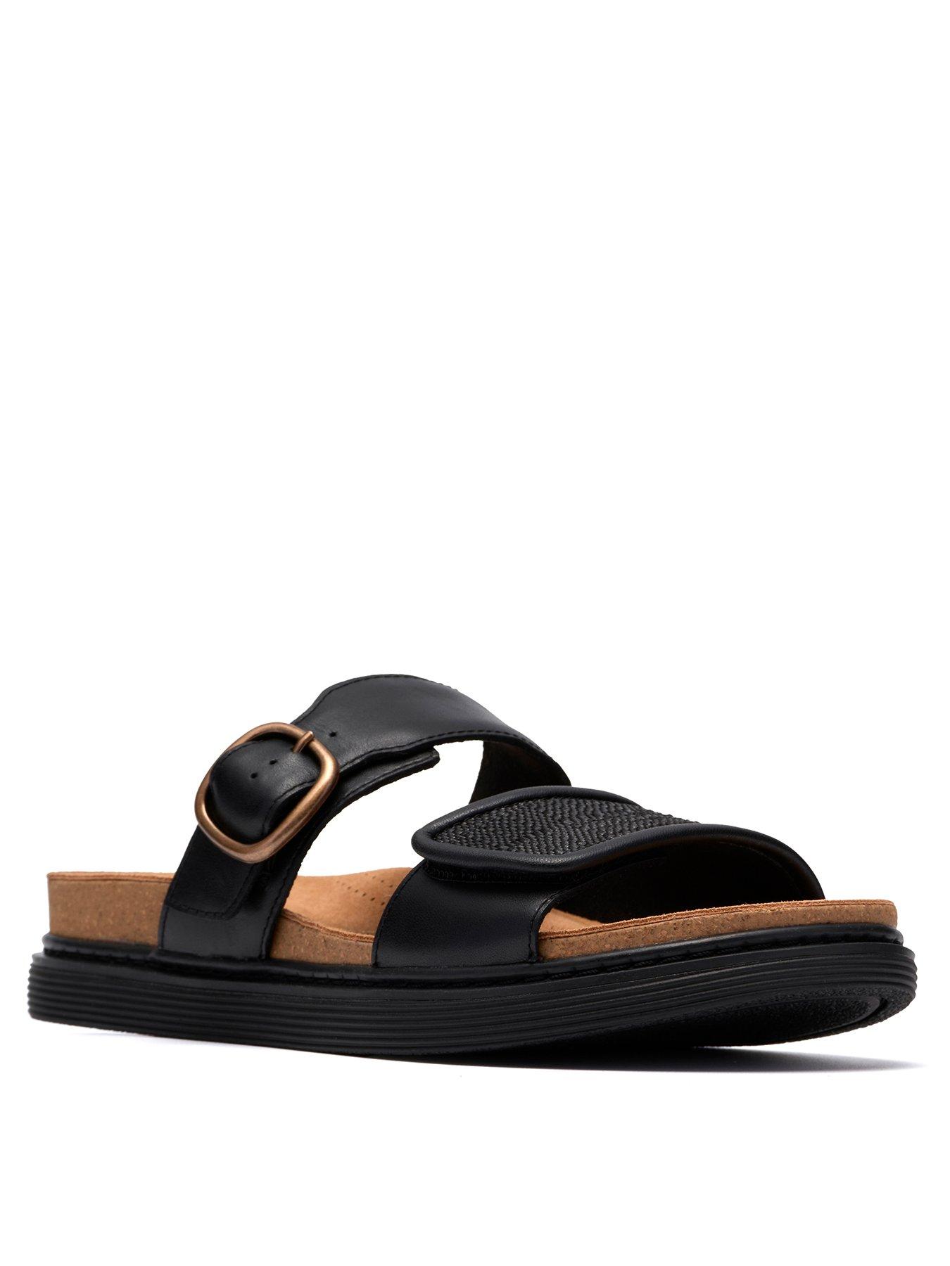 clarks-arwell-step-sandals-black-leatherstillFront