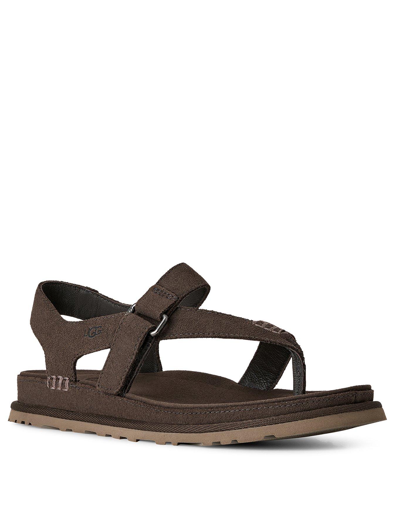 Image 2 of 6 of UGG Goldengaze Toe Post Sandals&nbsp;- Dense Smoke