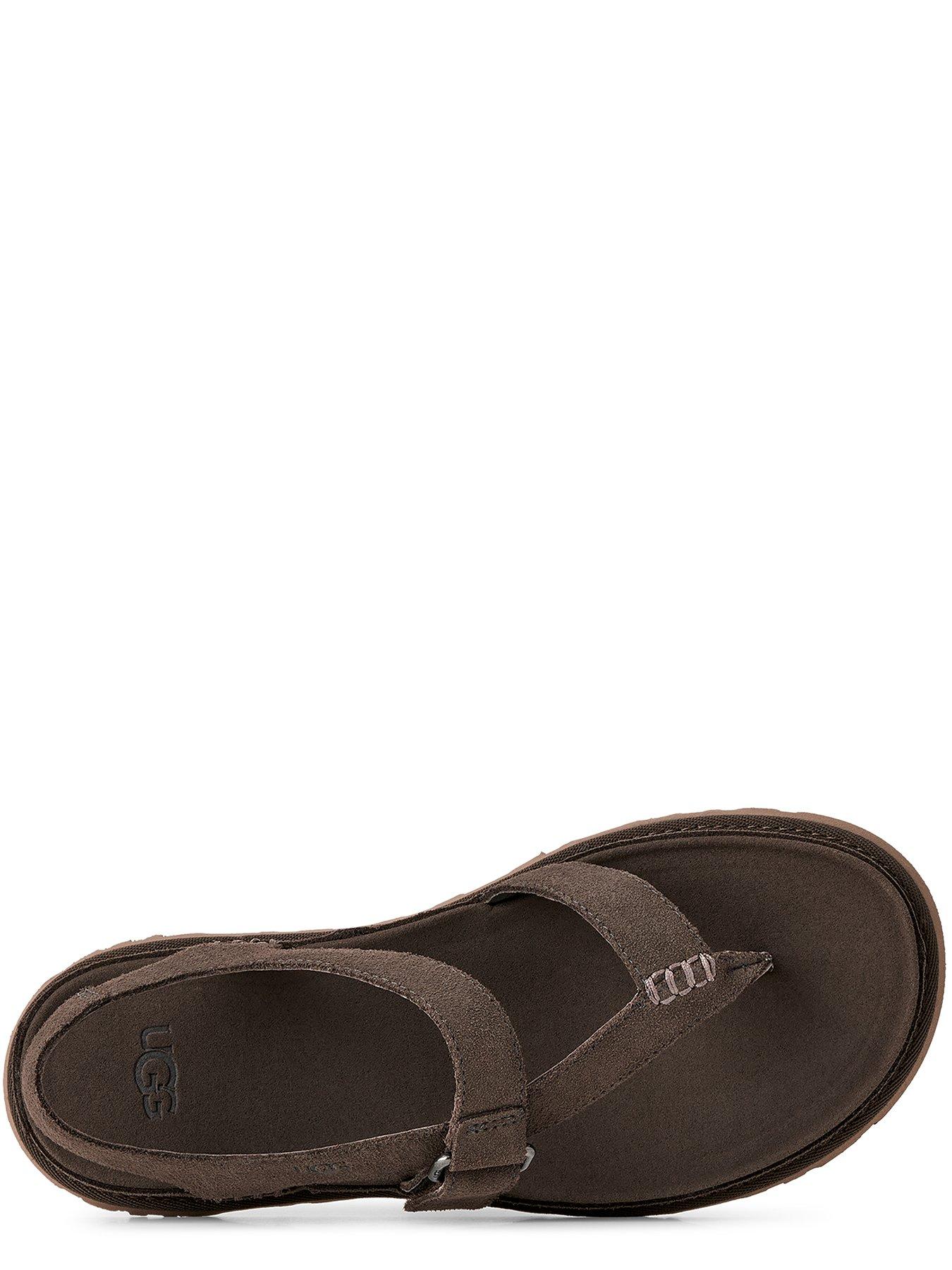 Image 4 of 6 of UGG Goldengaze Toe Post Sandals&nbsp;- Dense Smoke