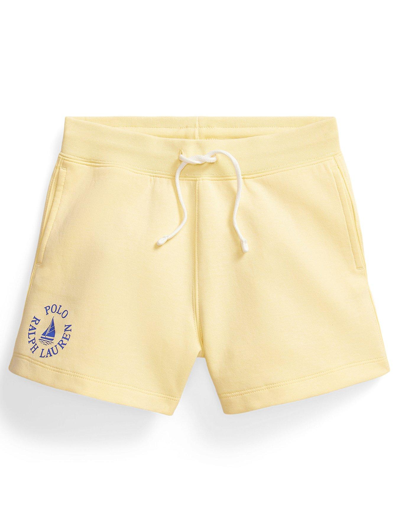 polo-ralph-lauren-girls-jog-shorts-light-yellow