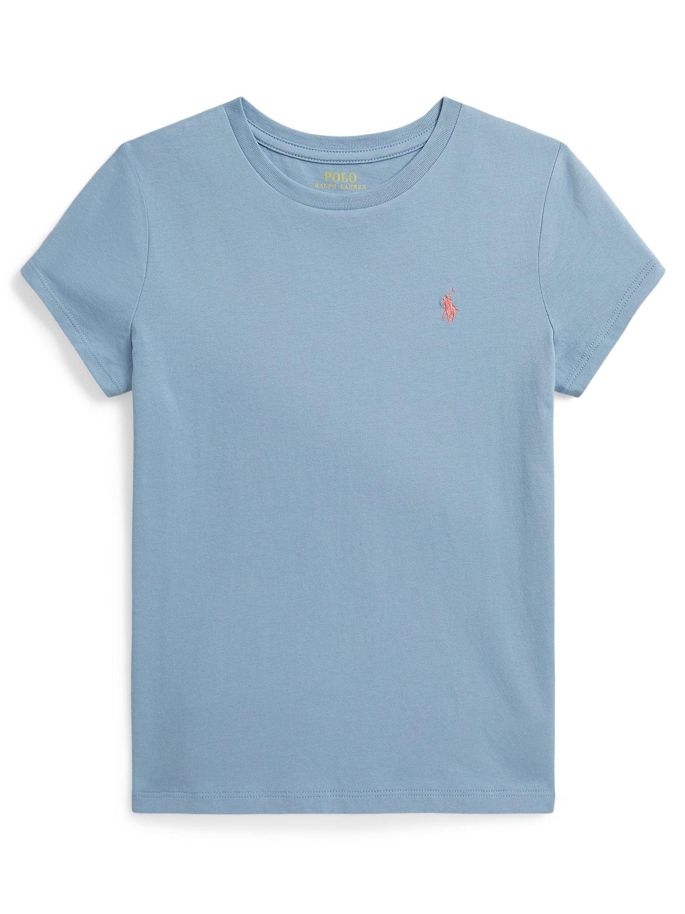 Polo Ralph Lauren Girls Short Sleeve T-Shirt - Blue
