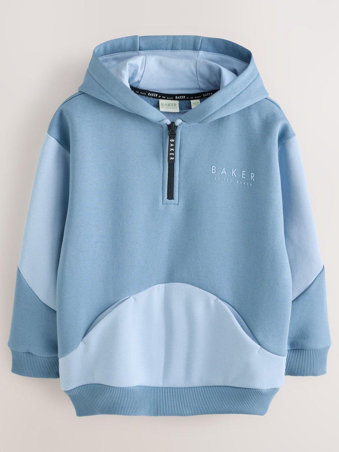 ted-baker-older-boys-zip-colour-block-hoodie-bluestillFront