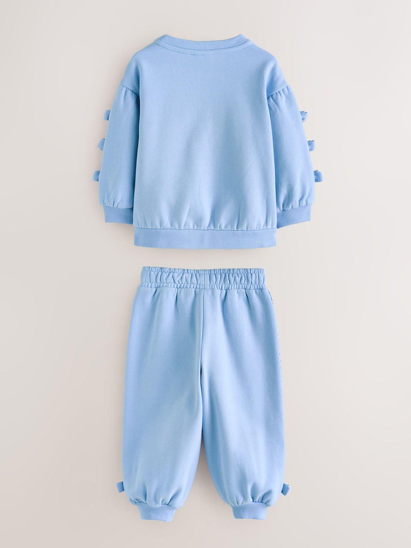 ted-baker-younger-girls-bow-sleeve-set-blueback