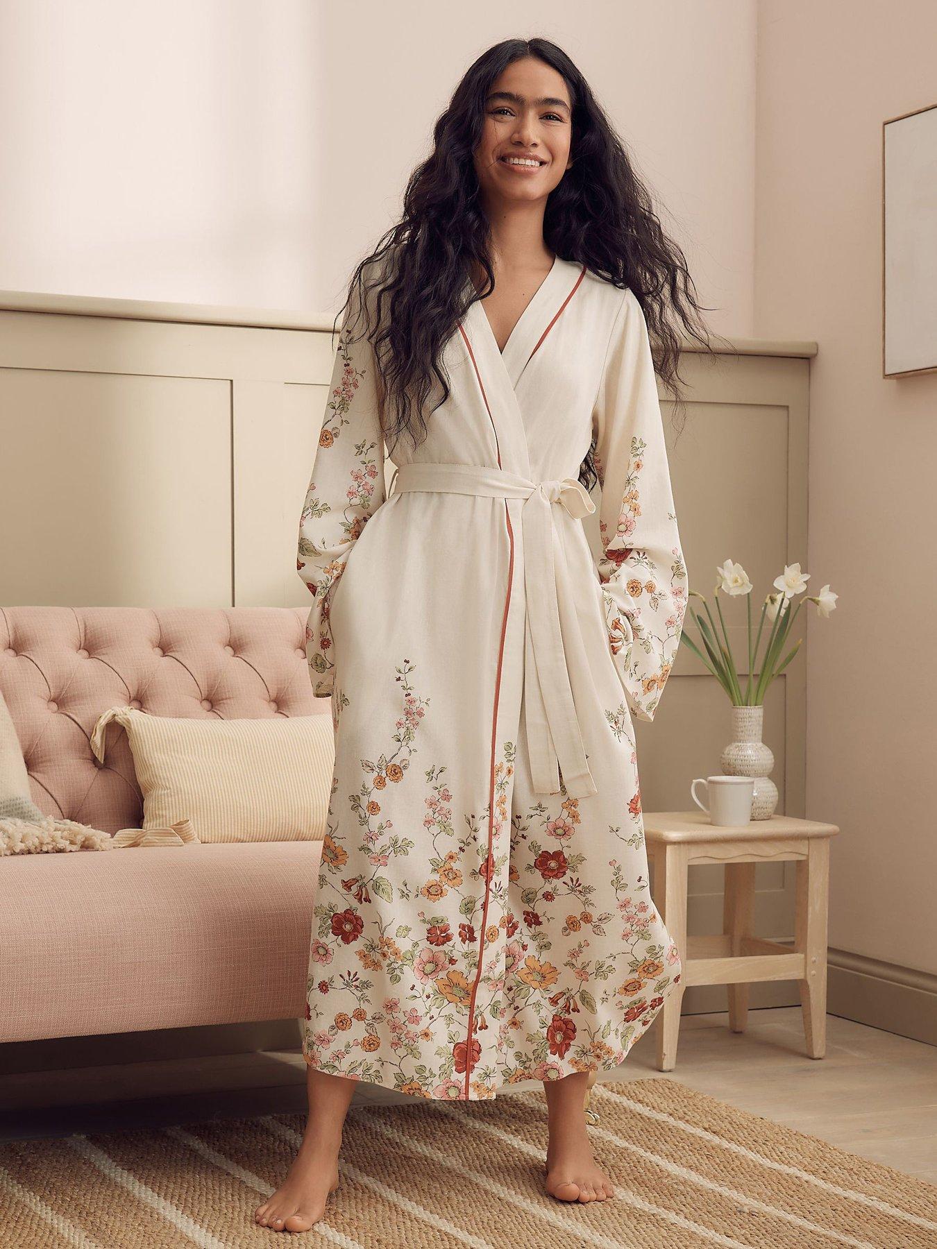 ladies long dressing gown Tall Women's Dressing Gowns & Robes
