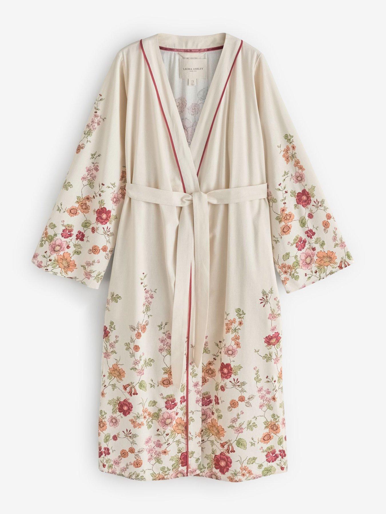 Image 3 of 7 of Laura Ashley Pennywell Robe - Cream