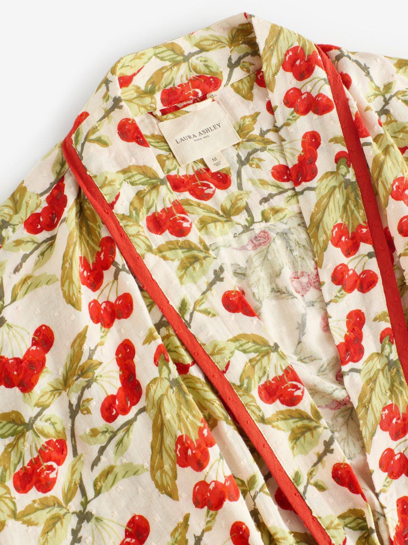 Image 7 of 7 of Laura Ashley Apple Robe - Green