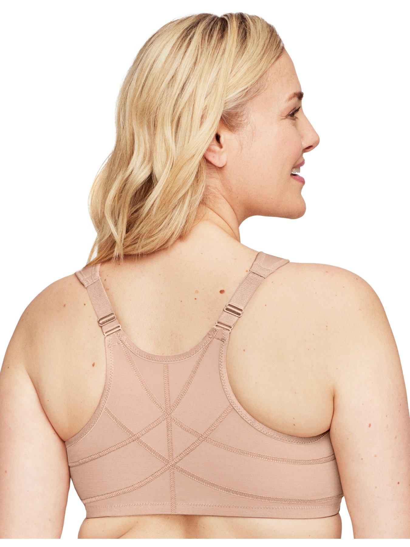 Image 2 of 6 of Glamorise 1255 Wonder Wire Bra - Cafe