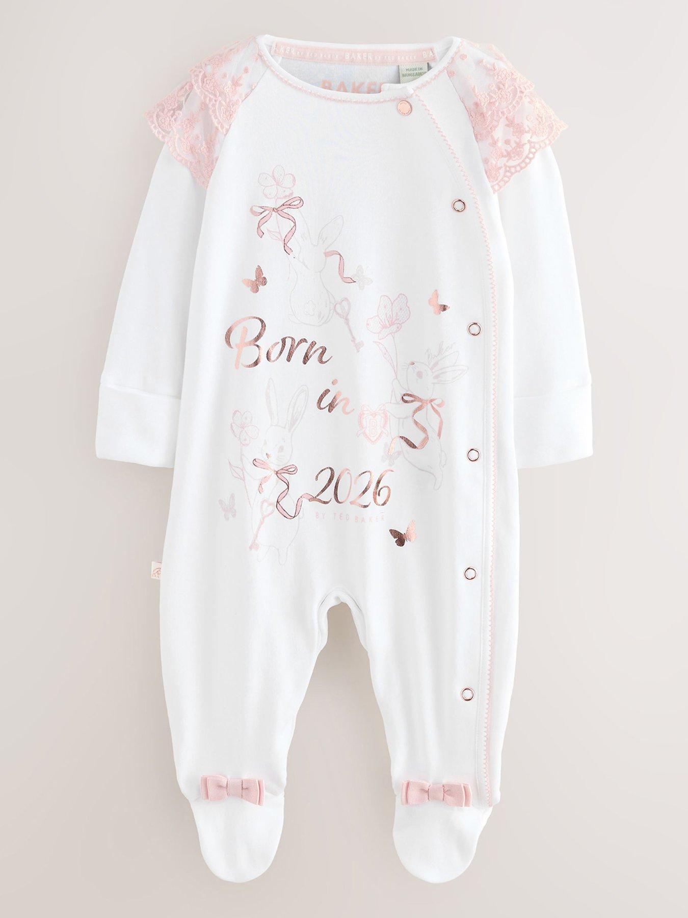 ted-baker-baby-girls-born-in-2026-bunny-sleepsuit-white