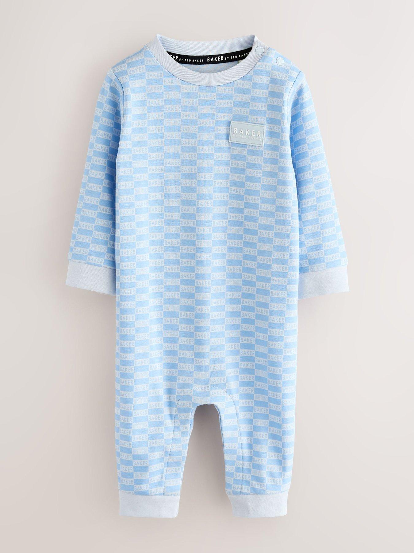 ted-baker-baby-boys-2-pack-romper-hat-set-blueoutfit