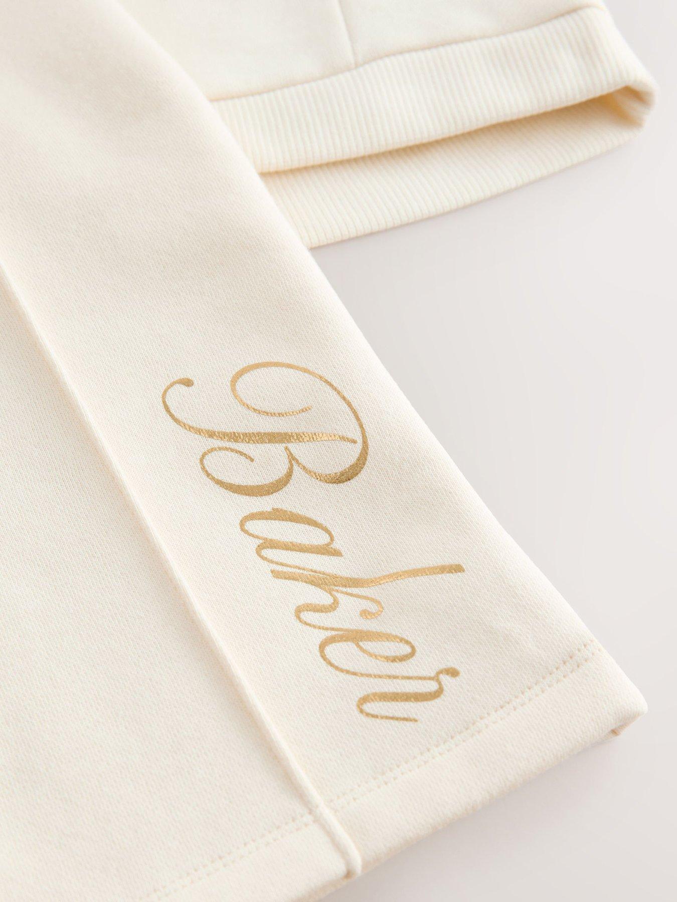 Image 7 of 7 of Ted Baker Younger Girls Frill Graphic Set - Cream