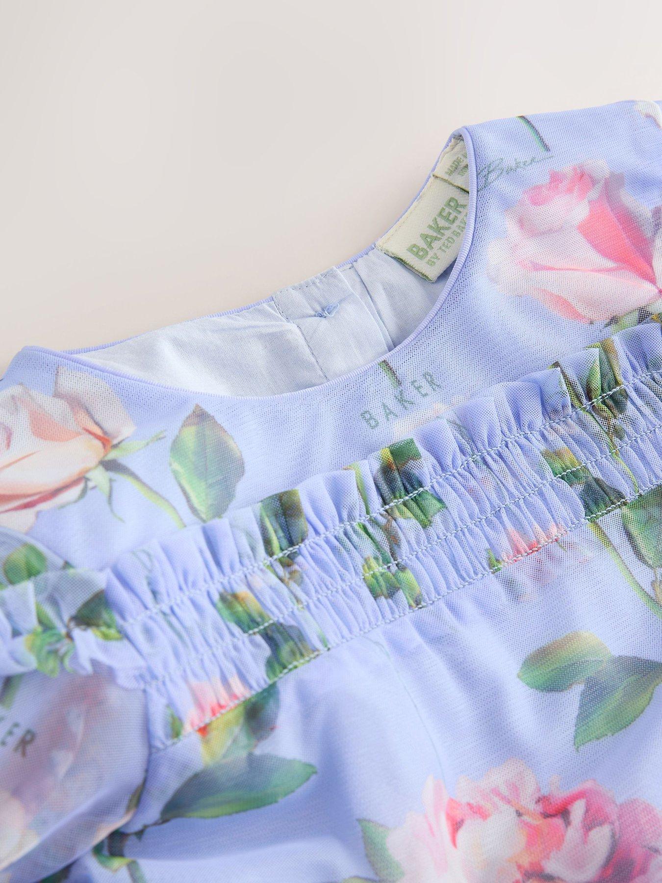 ted-baker-girls-floral-mesh-ruffle-dress-blueoutfit