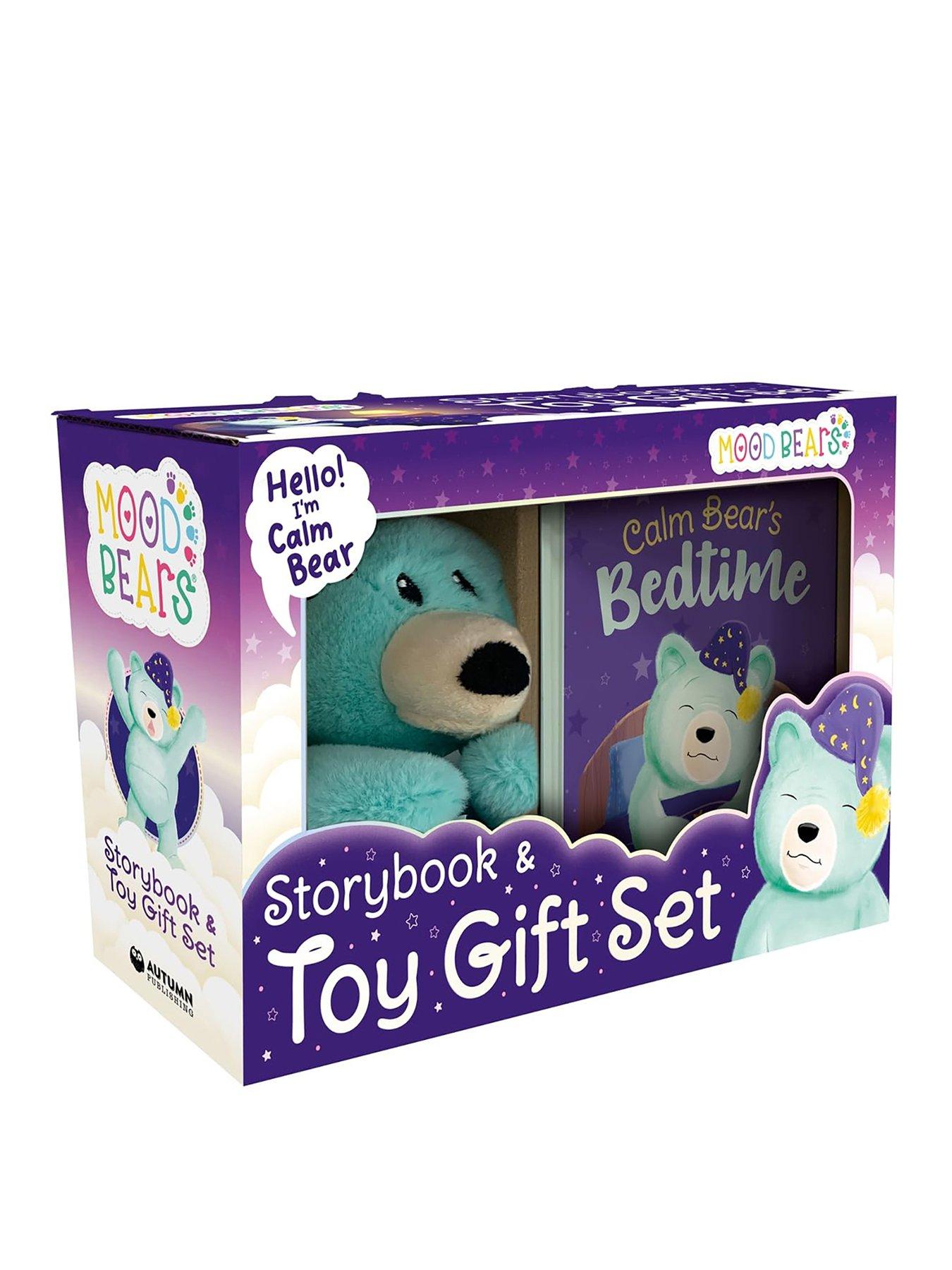 Mood Bears: Calm Bears Bedtime Plush  &  Book Gift Set