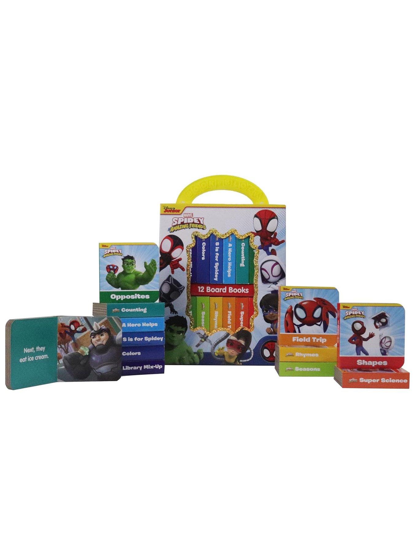 spidey-and-his-amazing-friends-spideynbspmy-first-word-12-board-book-library-setstillFront