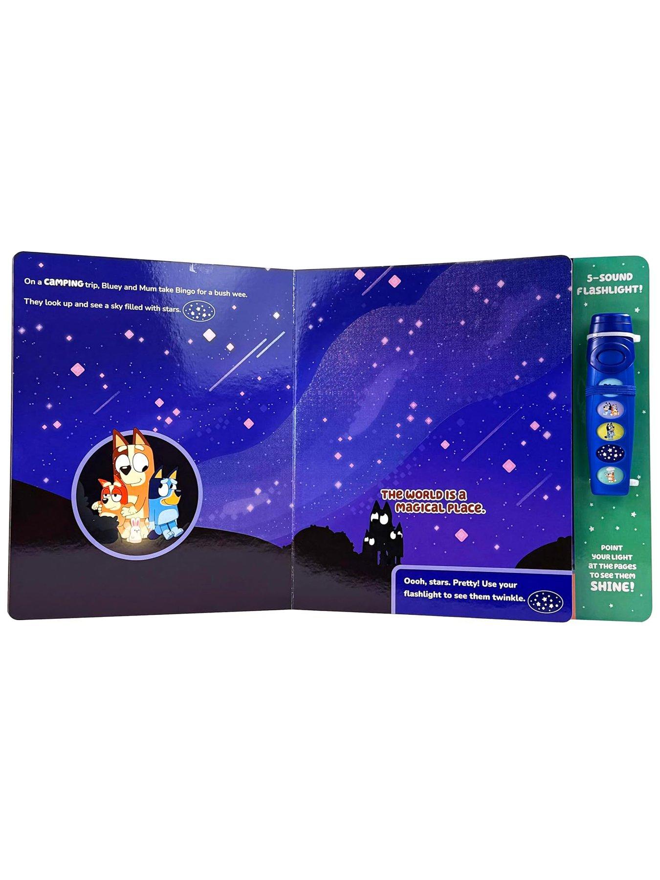 Image 6 of 6 of Bluey Ooh Shiny:&nbsp;Flashlight Book