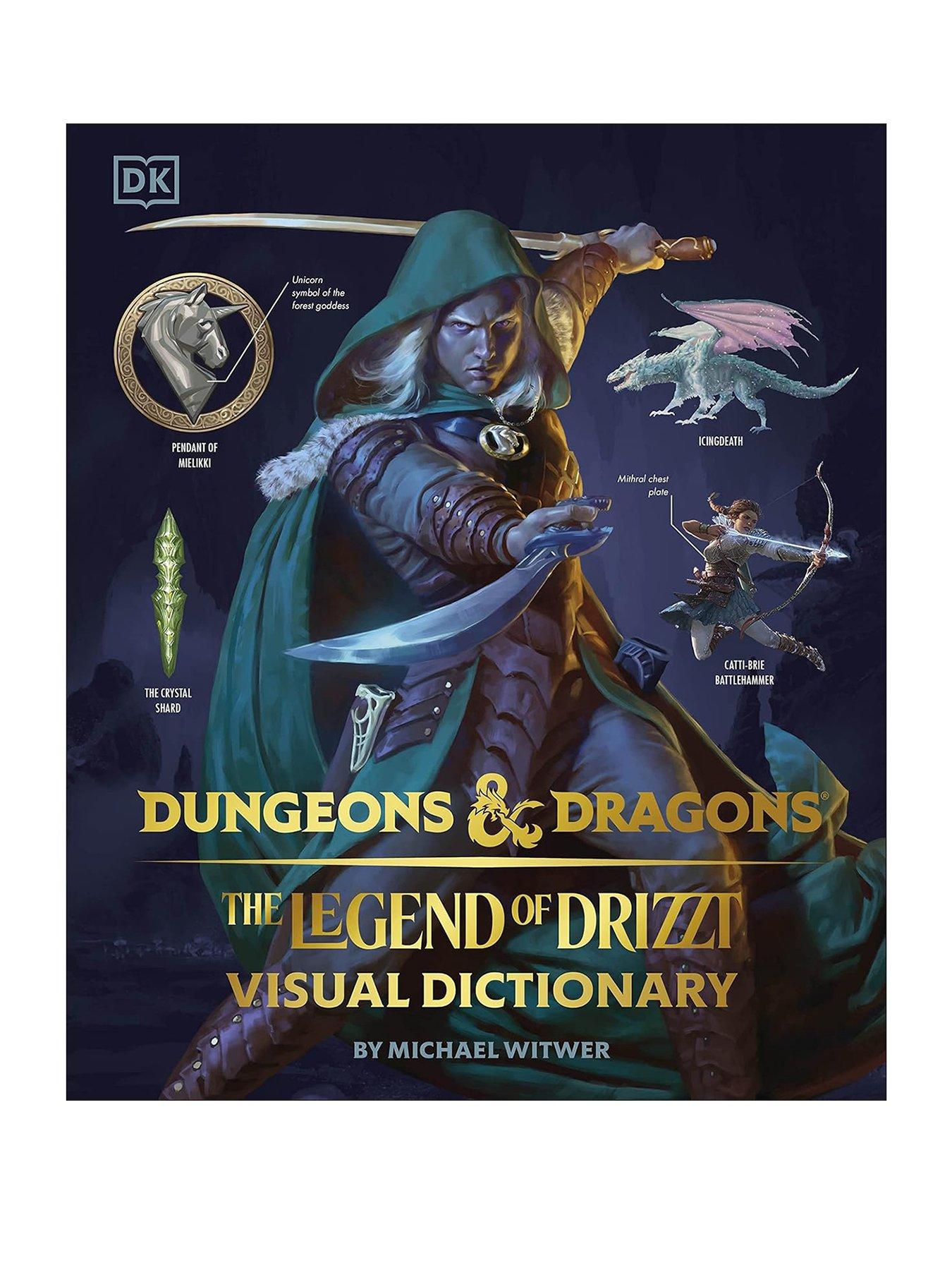 The Legend of Drizzt Visual Dictionary Book