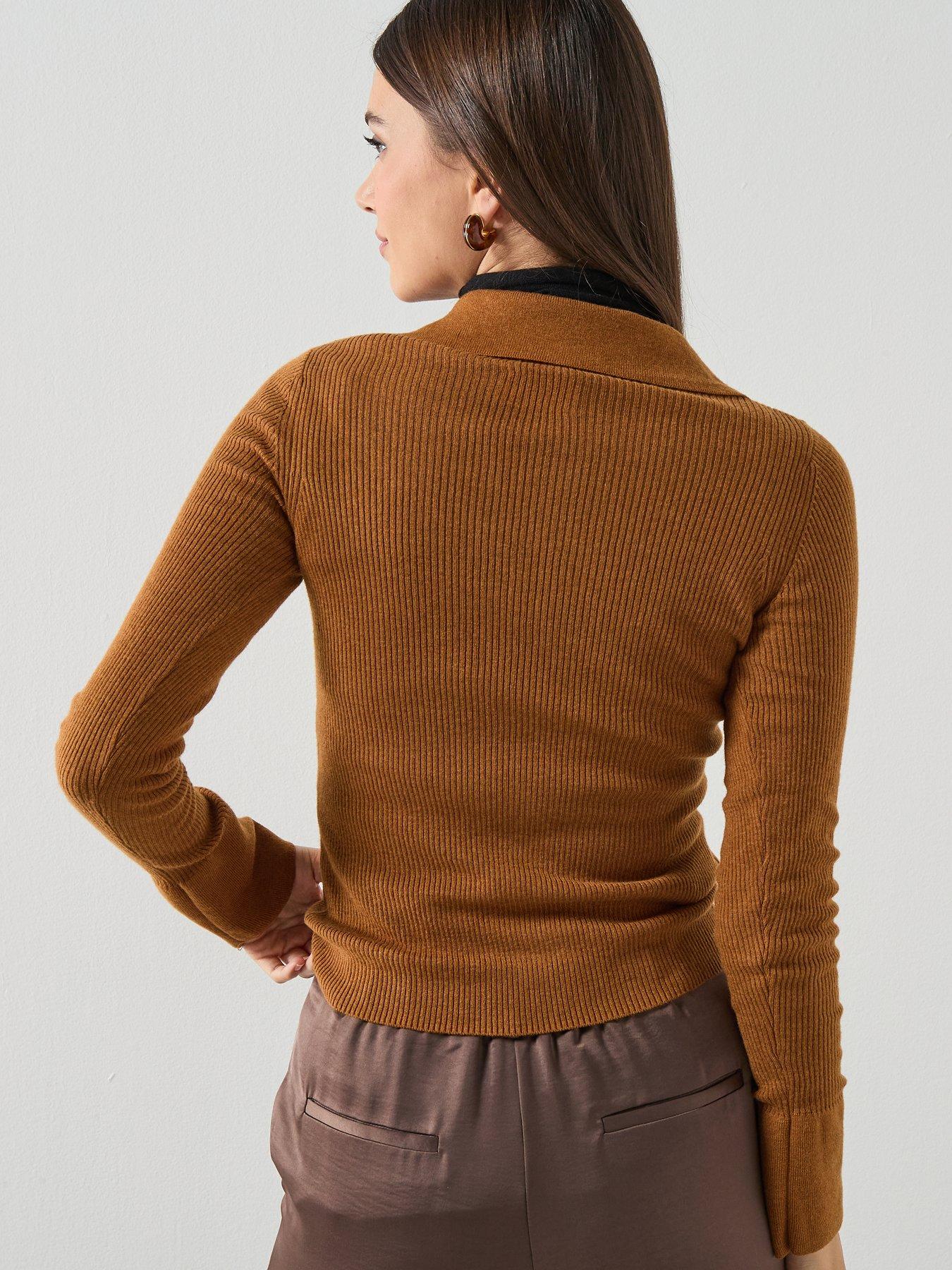 mango-polo-neck-ribbed-sweater--tabacostillFront
