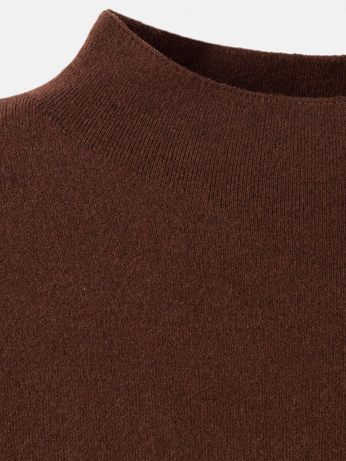 mango-high-neck-jumper-brownoutfit