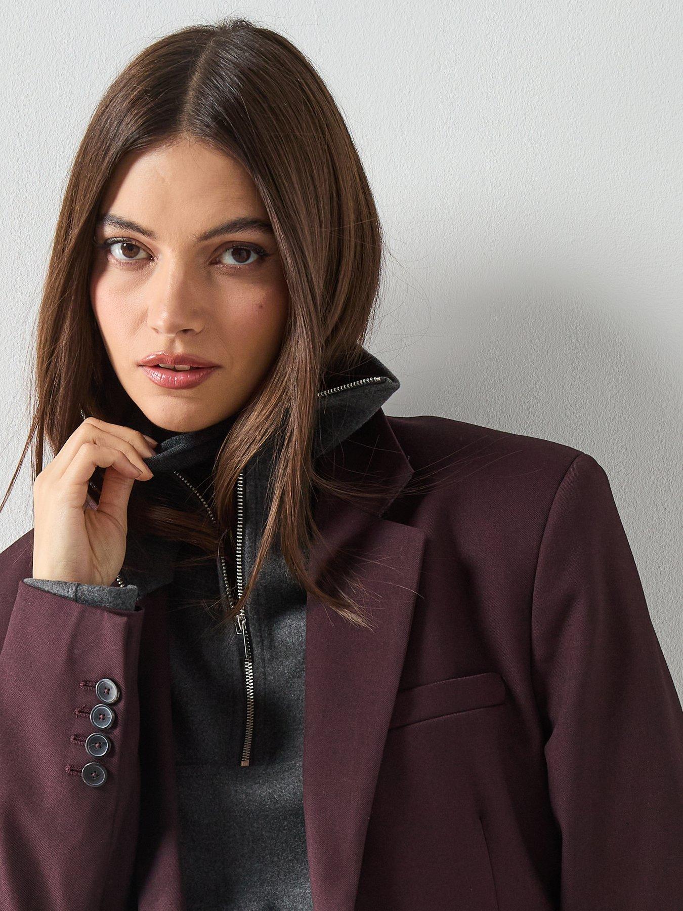 mango-straight-suit-jacket-with-lapel-pockets-burgundyoutfit