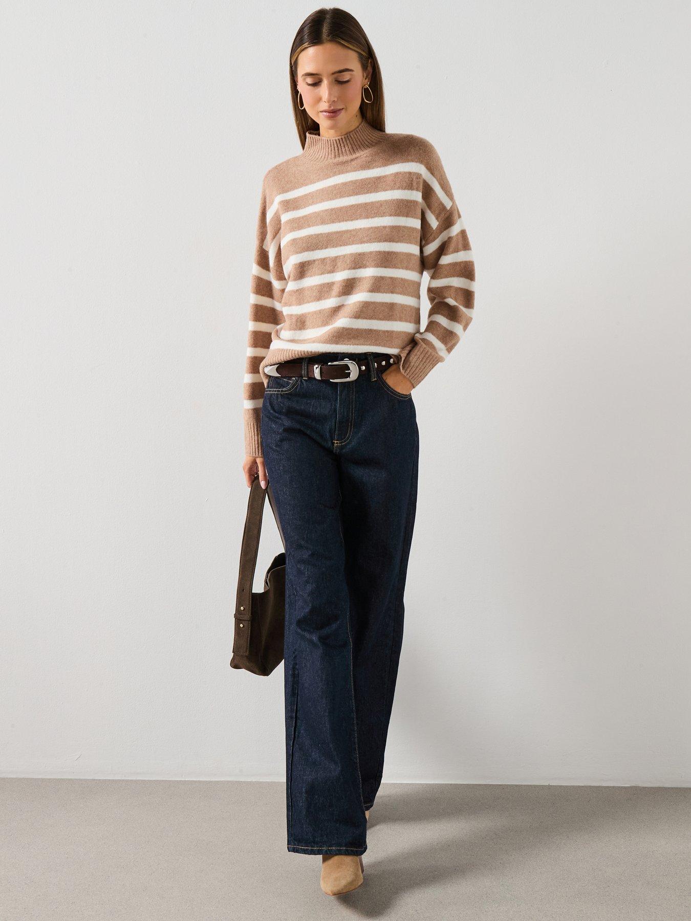 mango-oversized-striped-turtleneck-jumper-brownback