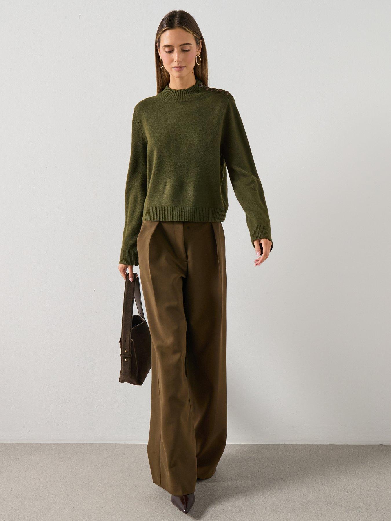 mango-high-neck-jumper-with-button-detail-greenback