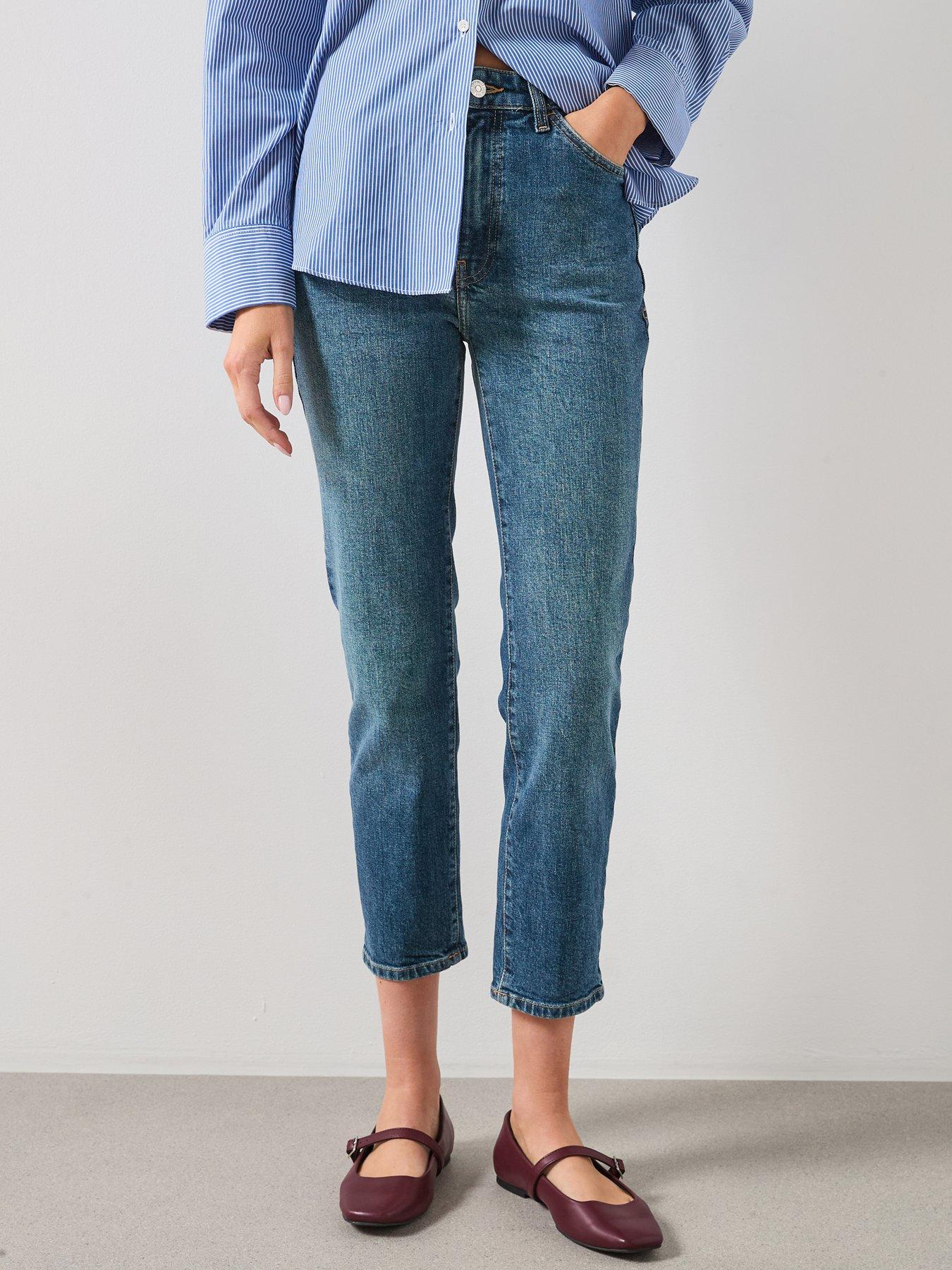 mango-claudia-slim-fit-cropped-jeans-blue