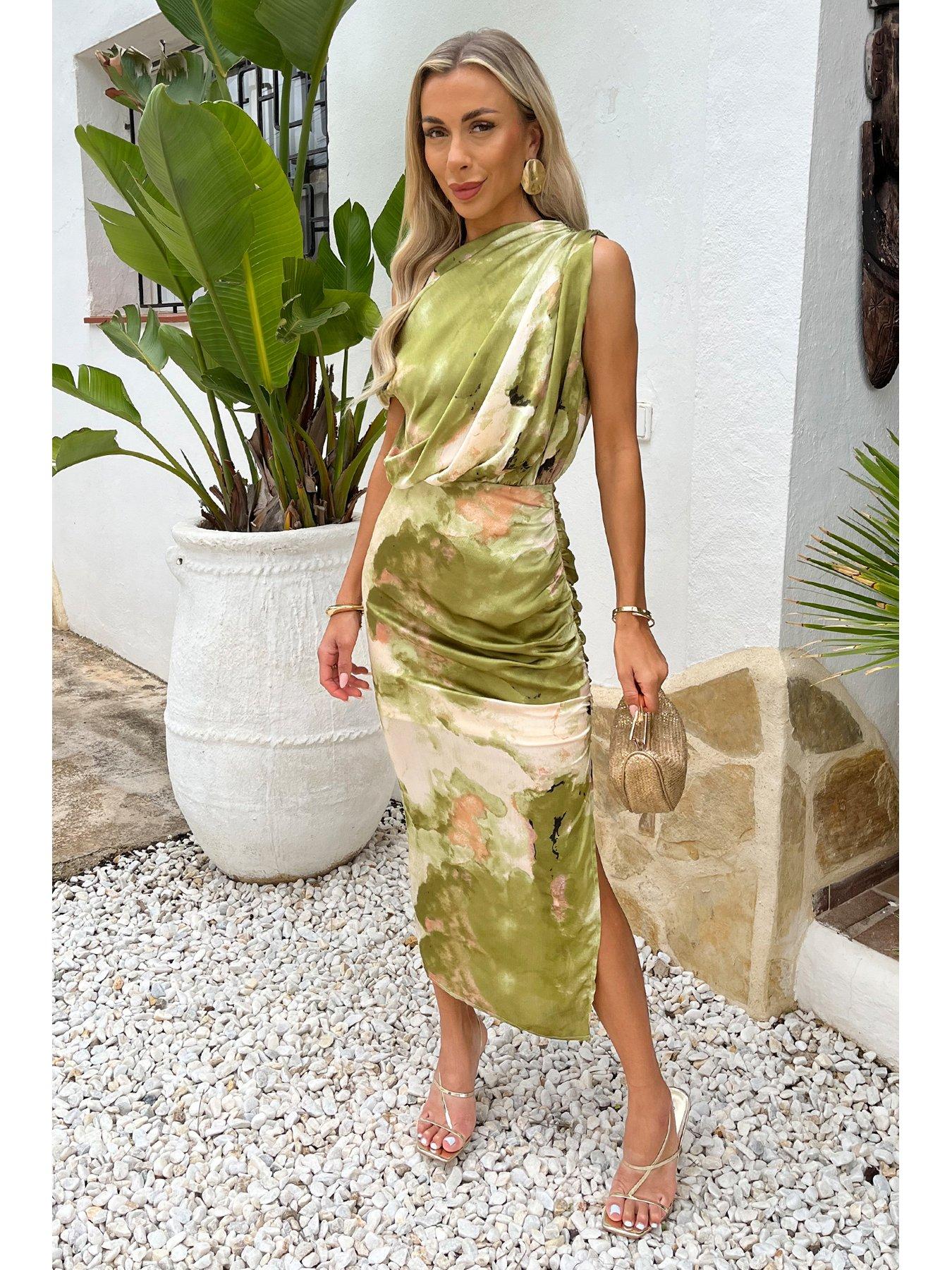 ax-paris-lime-marble-print-off-the-shoulder-midi-dressback