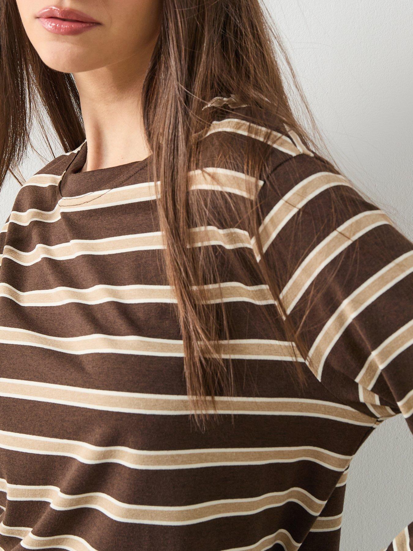 mango-long-sleeved-striped-t-shirt-brownoutfit