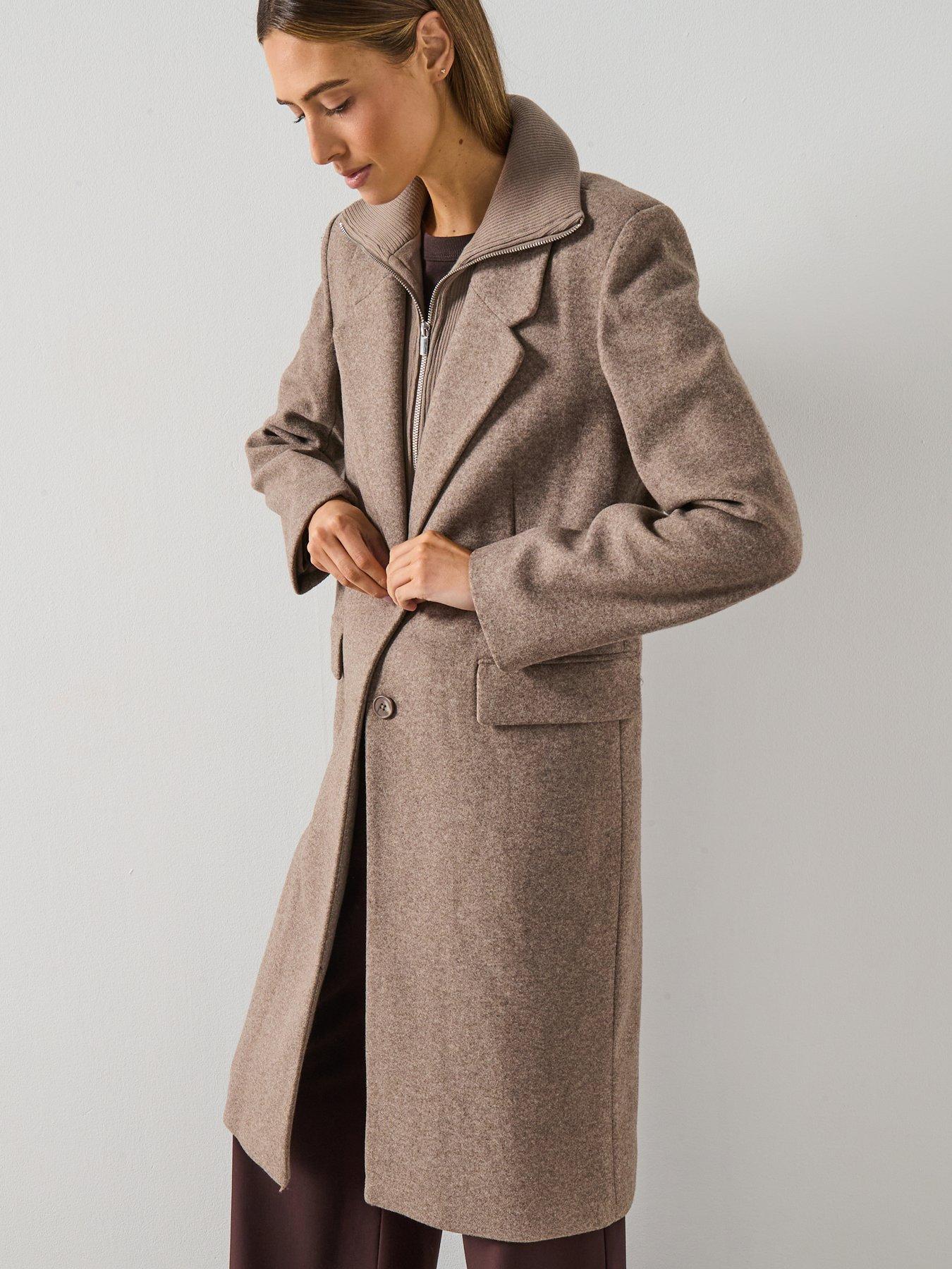mango-combined-coat-with-detachable-collar-brownoutfit