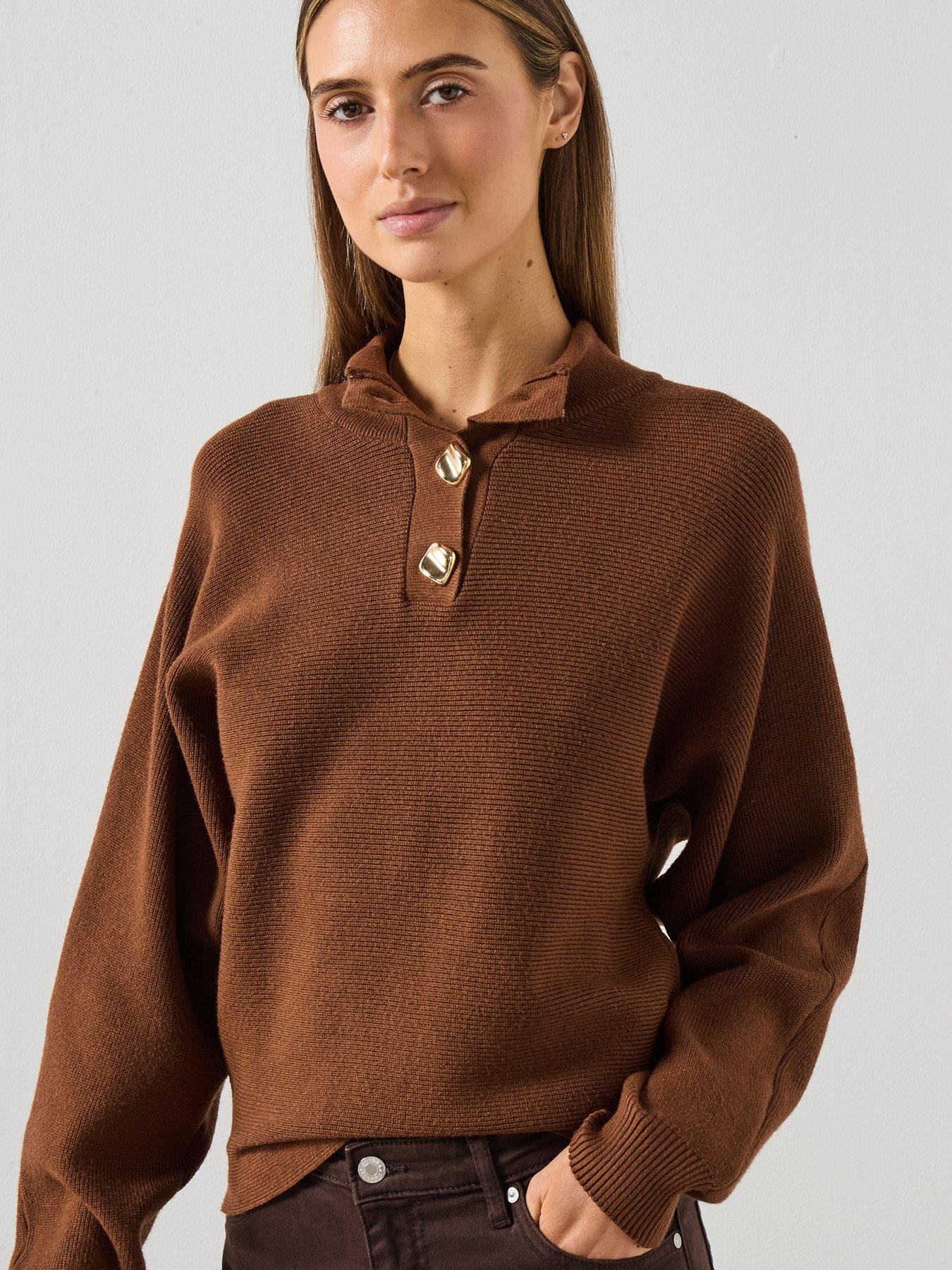 mango-turtleneck-jumper-with-jewel-buttons-browndetail