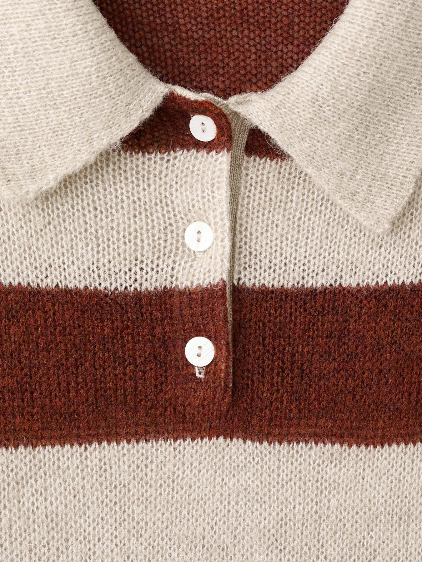 mango-polo-neck-striped-jumper-brownoutfit