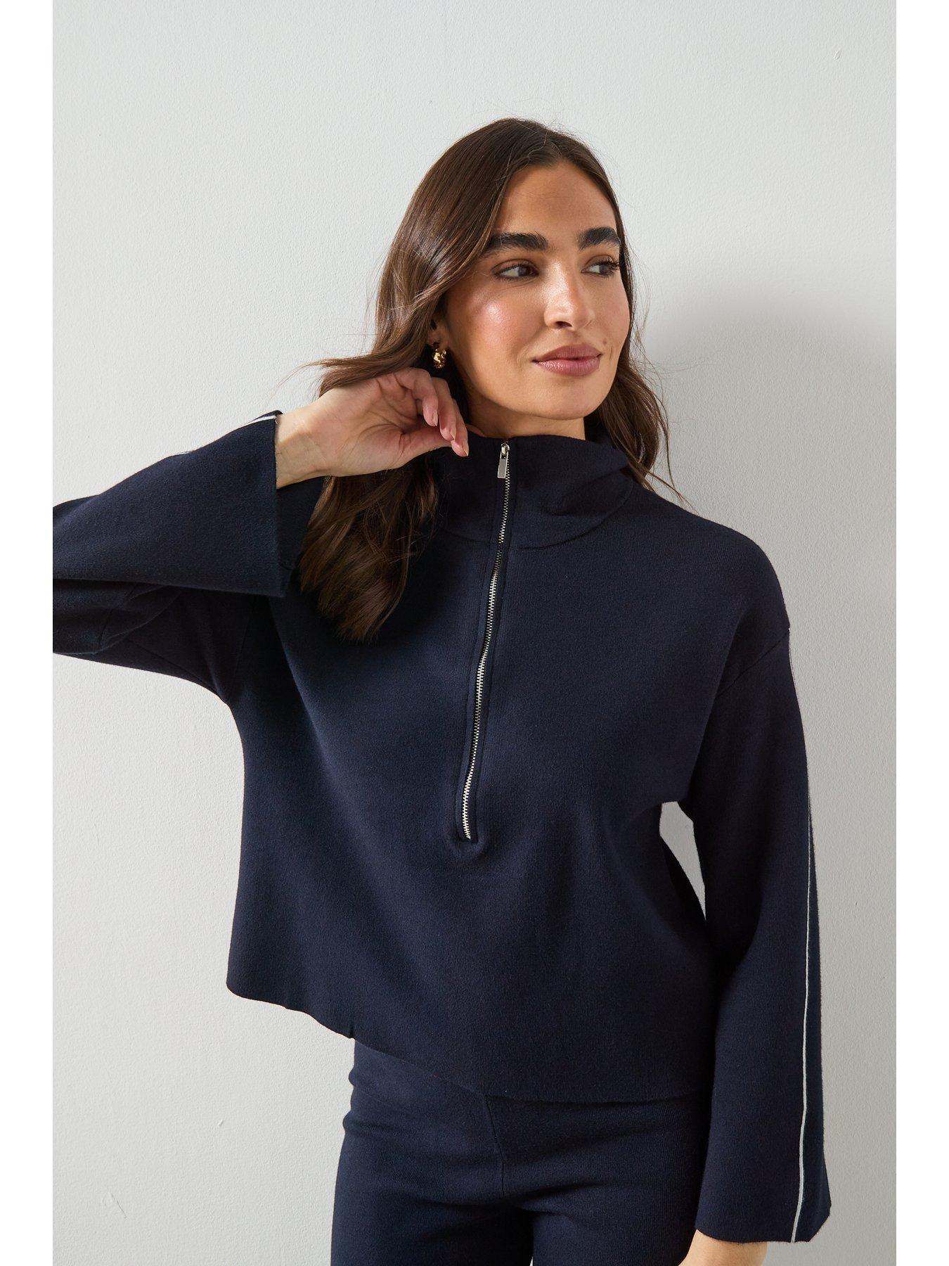 mango-zip-neck-contrast-stripe-sweater-navydetail