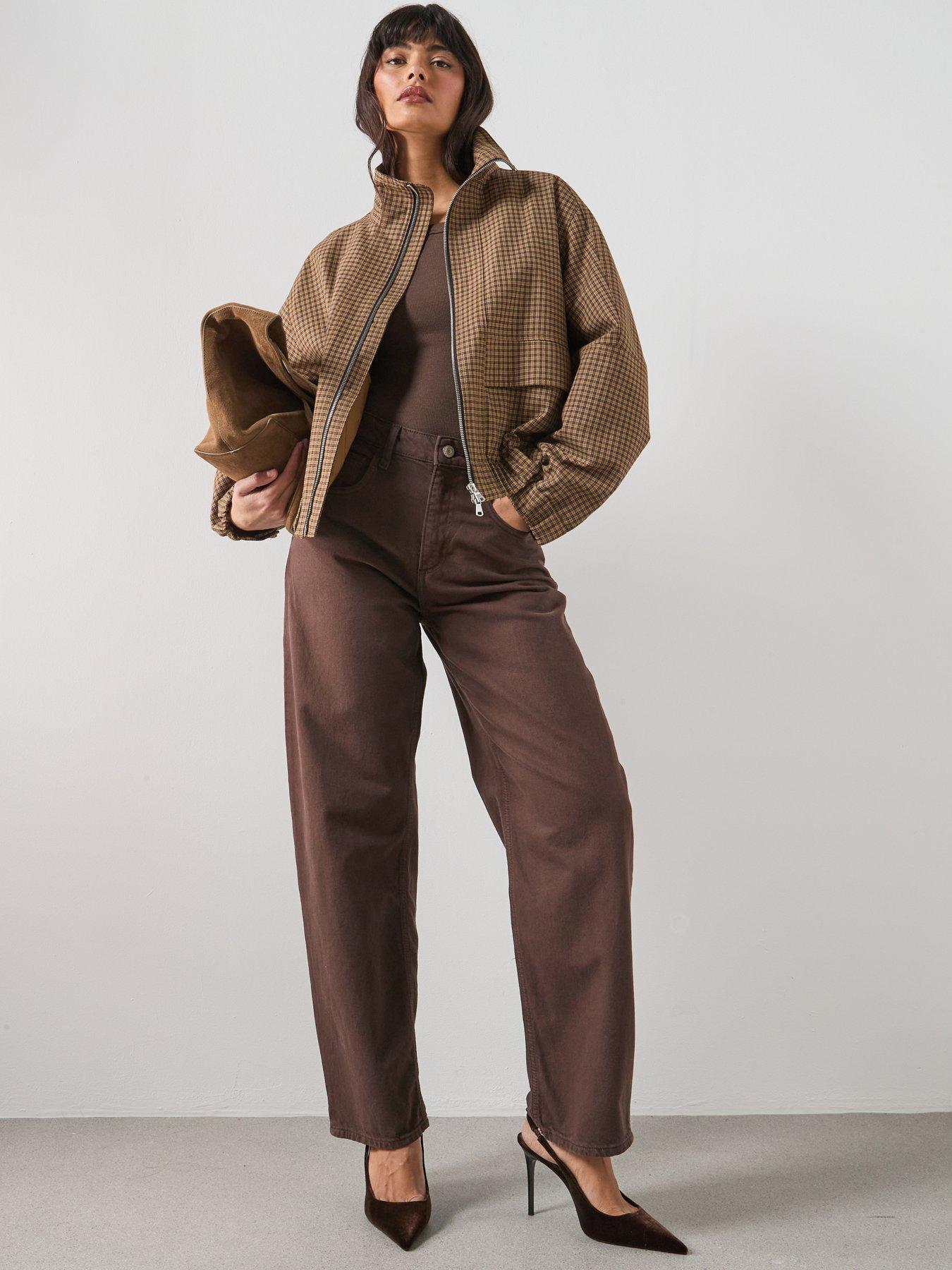 mango-high-waisted-barrel-jeans-brownback