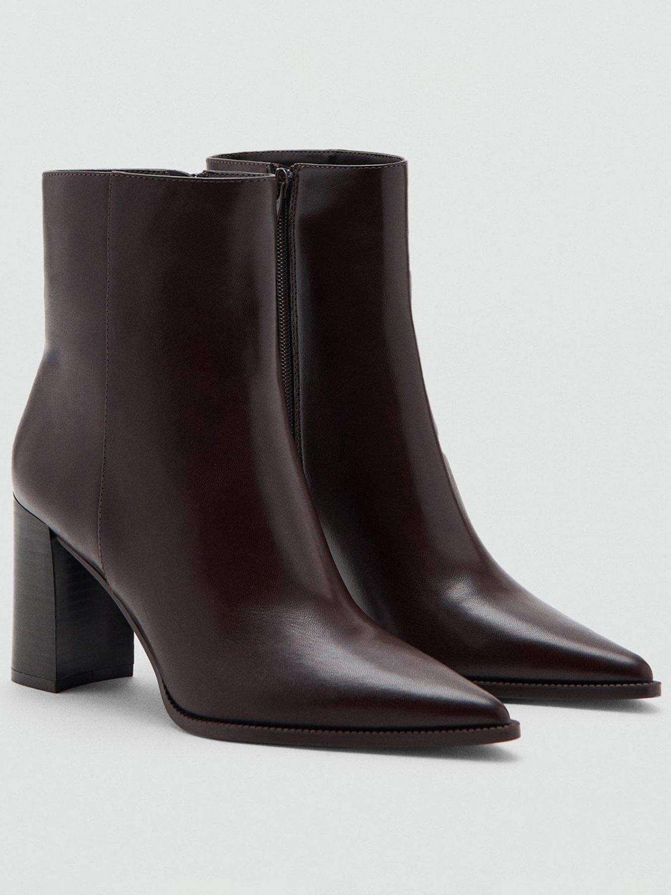 mango-ankle-boots-with-block-heel-brown