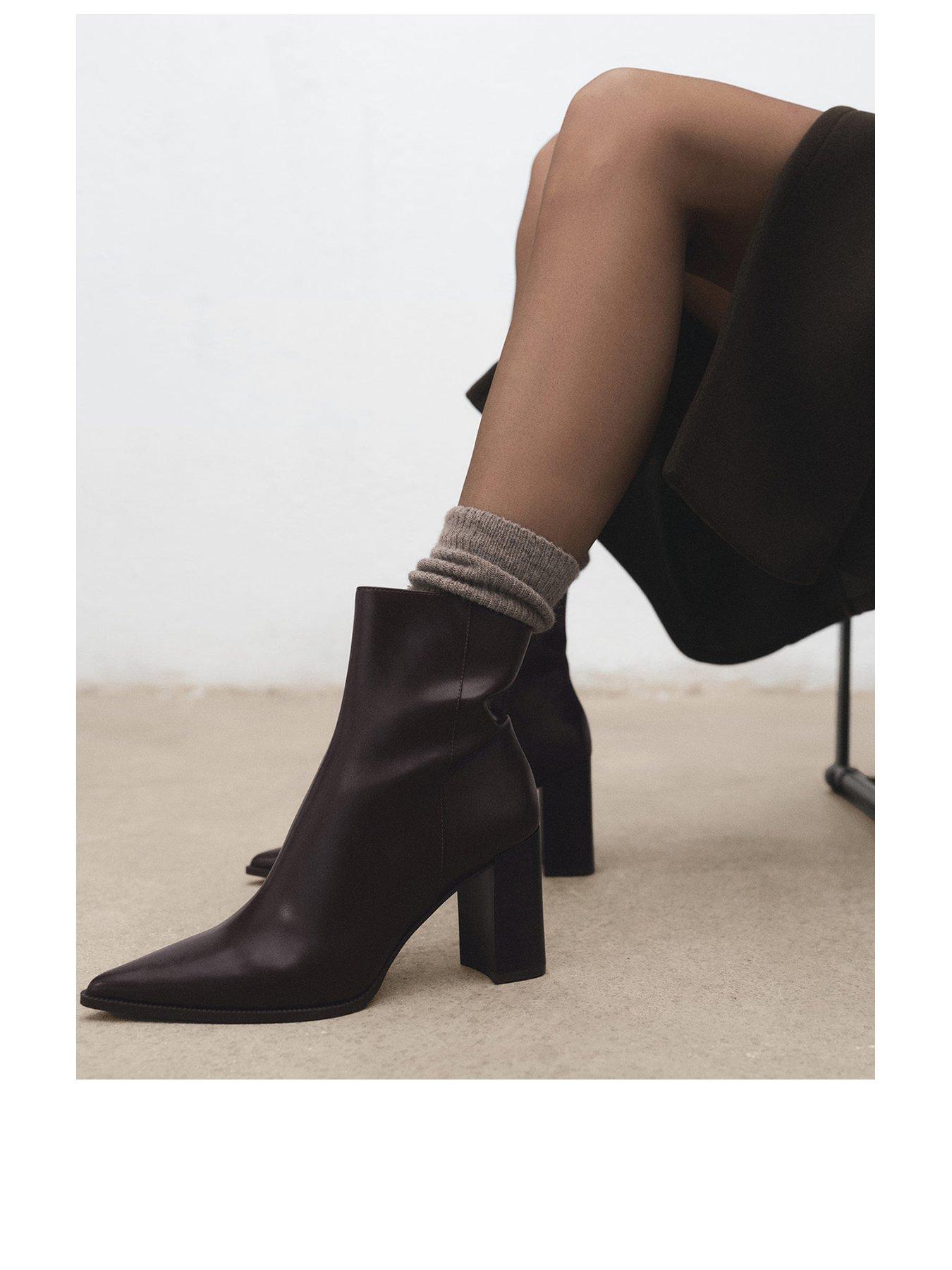 mango-ankle-boots-with-block-heel-brownstillFront