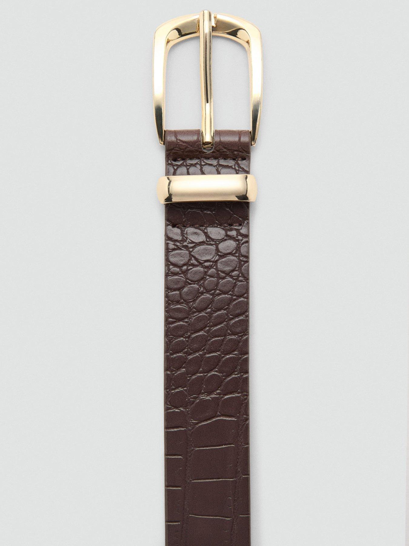 mango-croco-faux-leather-belt-brownoutfit