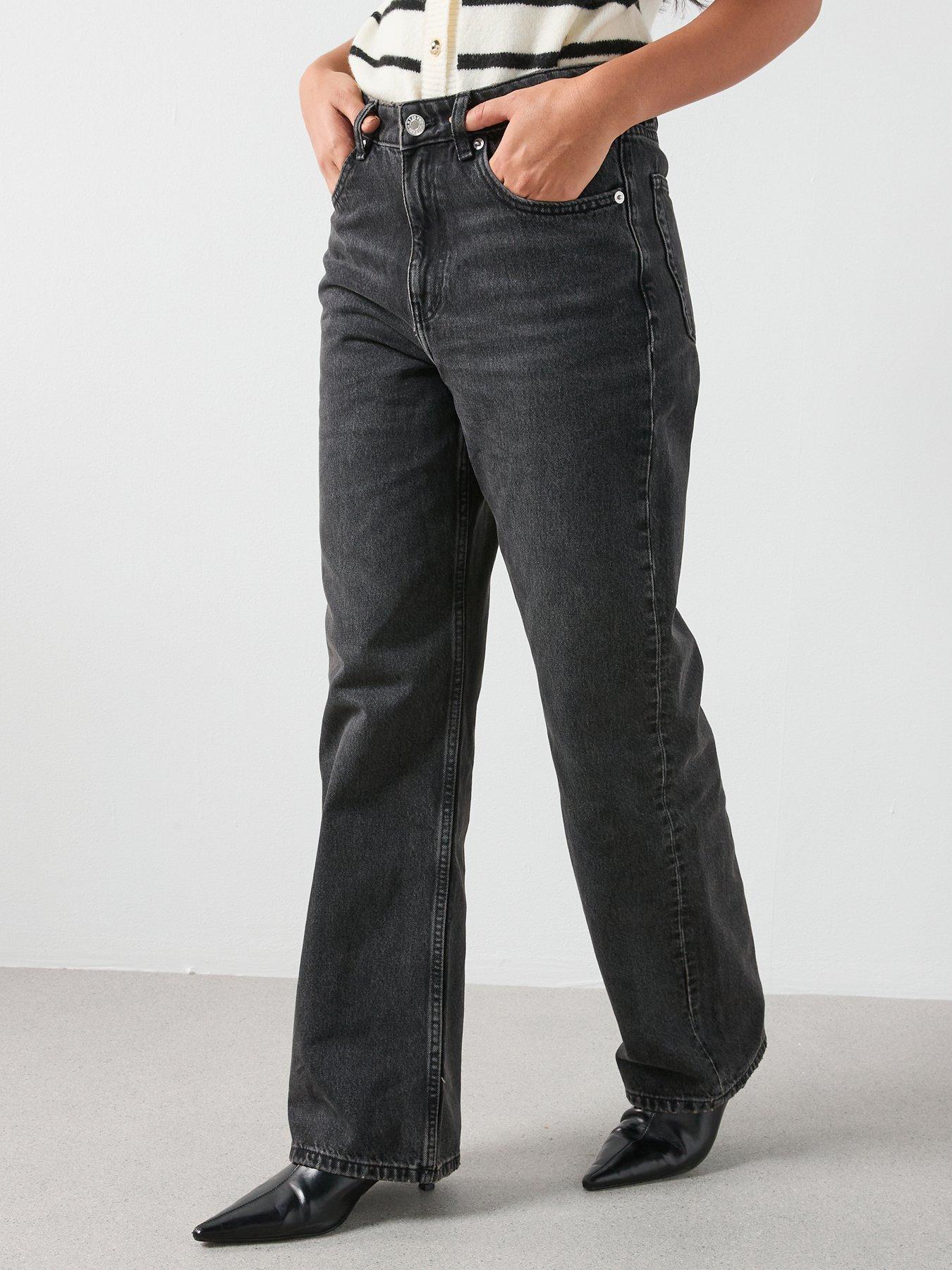 mango-straight-low-waist-jeans-greyfront