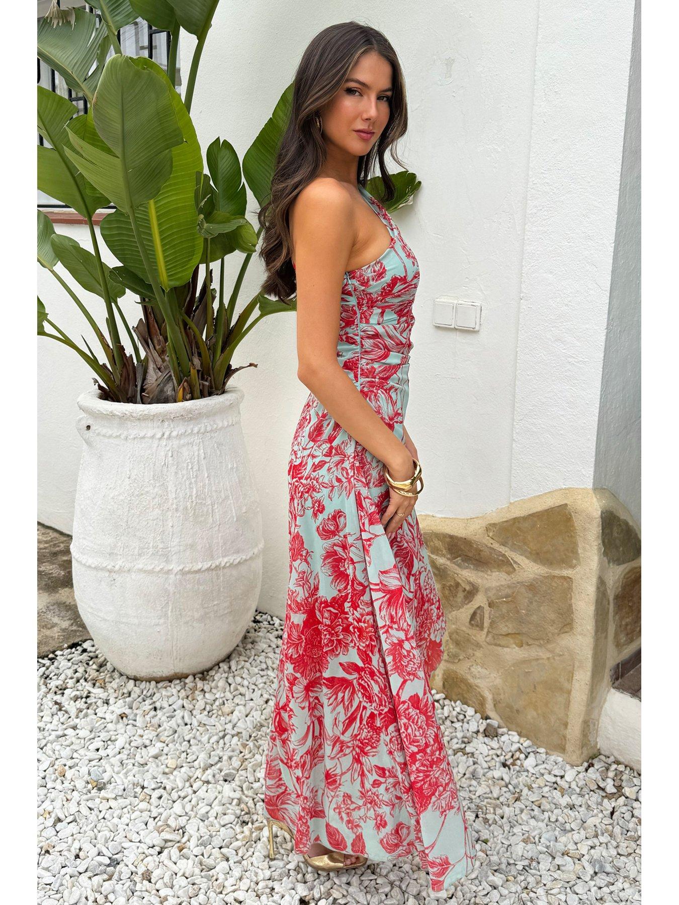 ax-paris-floral-print-one-shoulder-dipped-hem-midi-dress-multioutfit