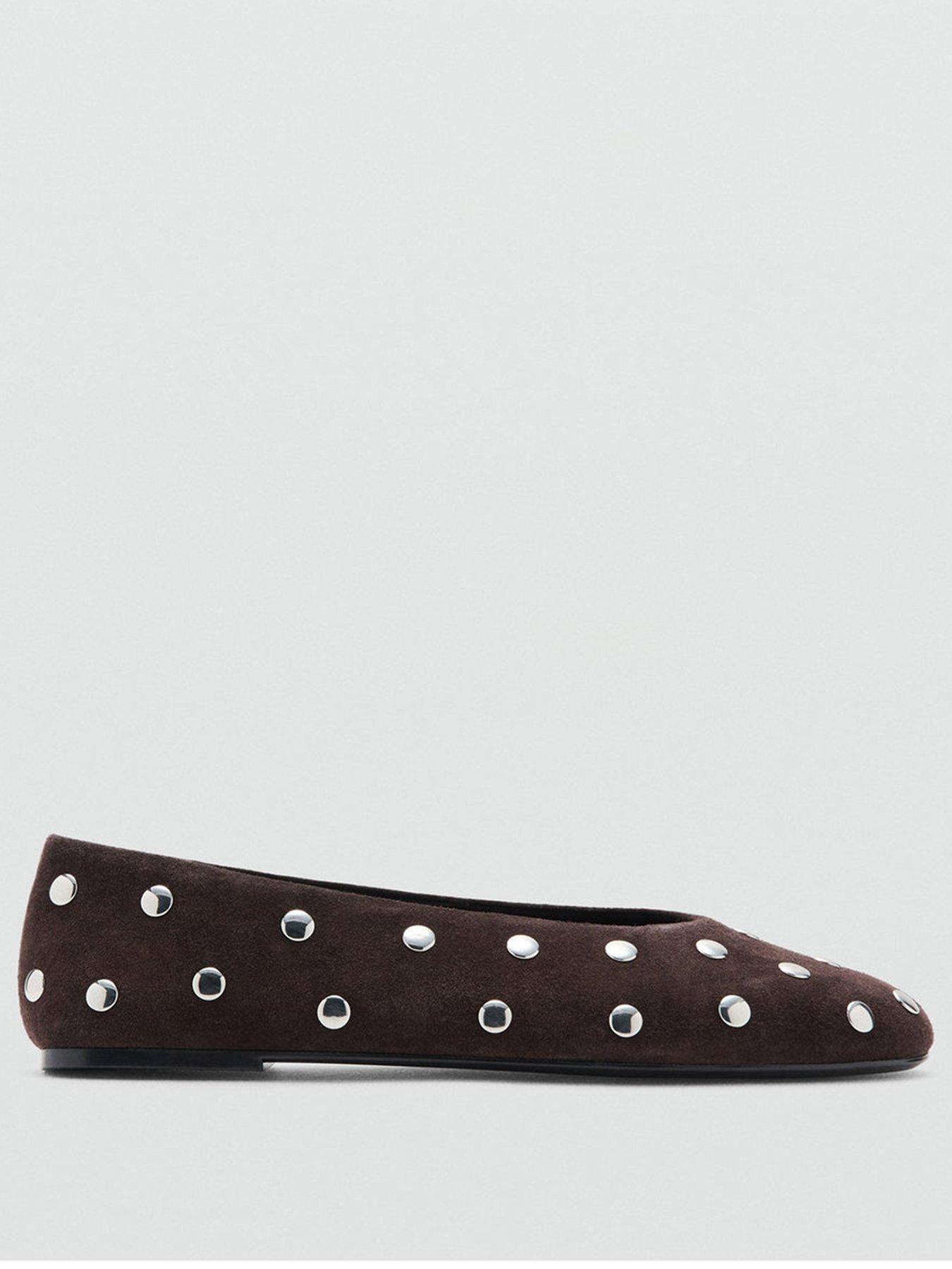 mango-suede-ballet-flats-with-studs-brownstillFront