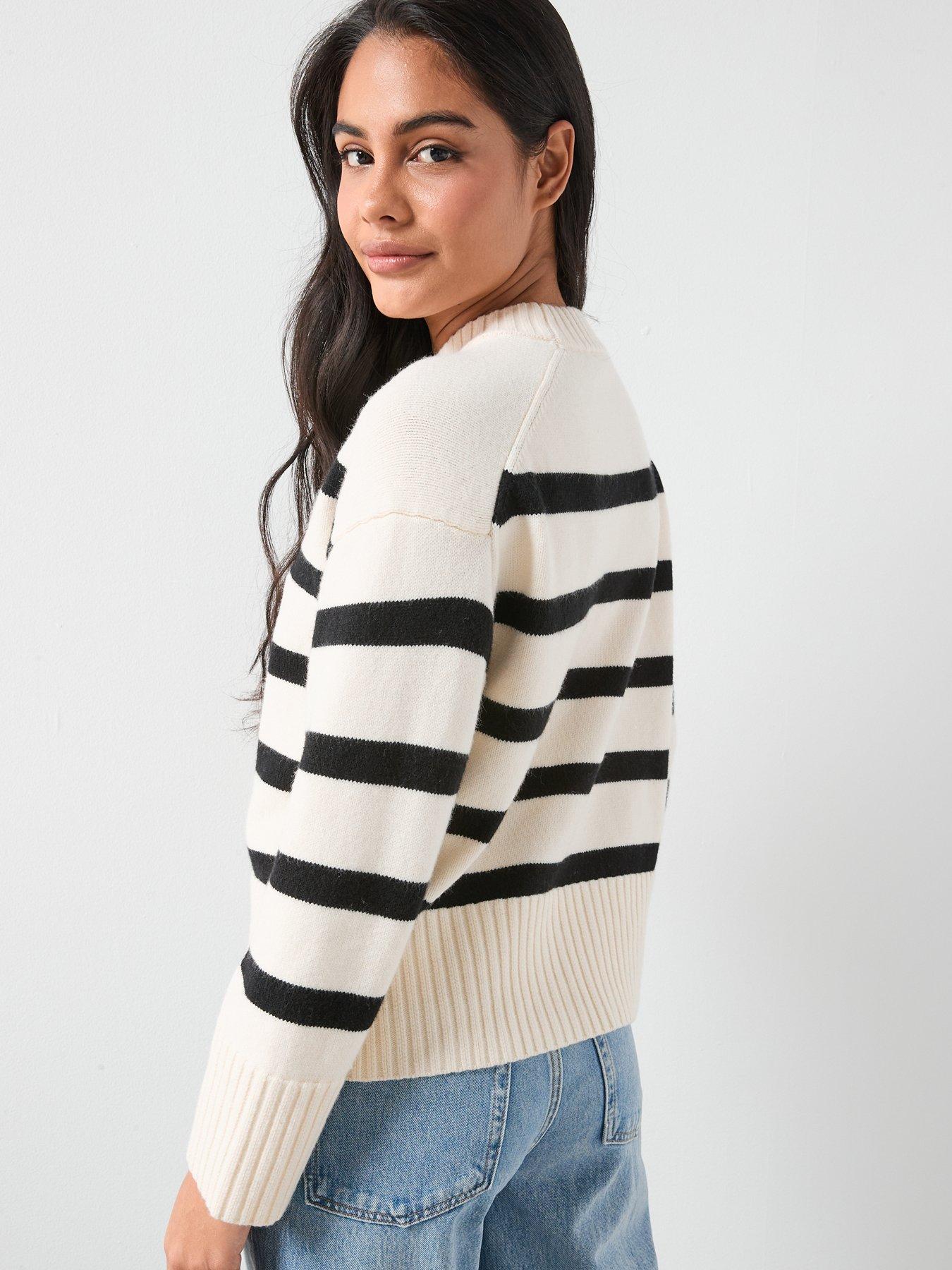 mango-knit-striped-sweater-ecrustillFront