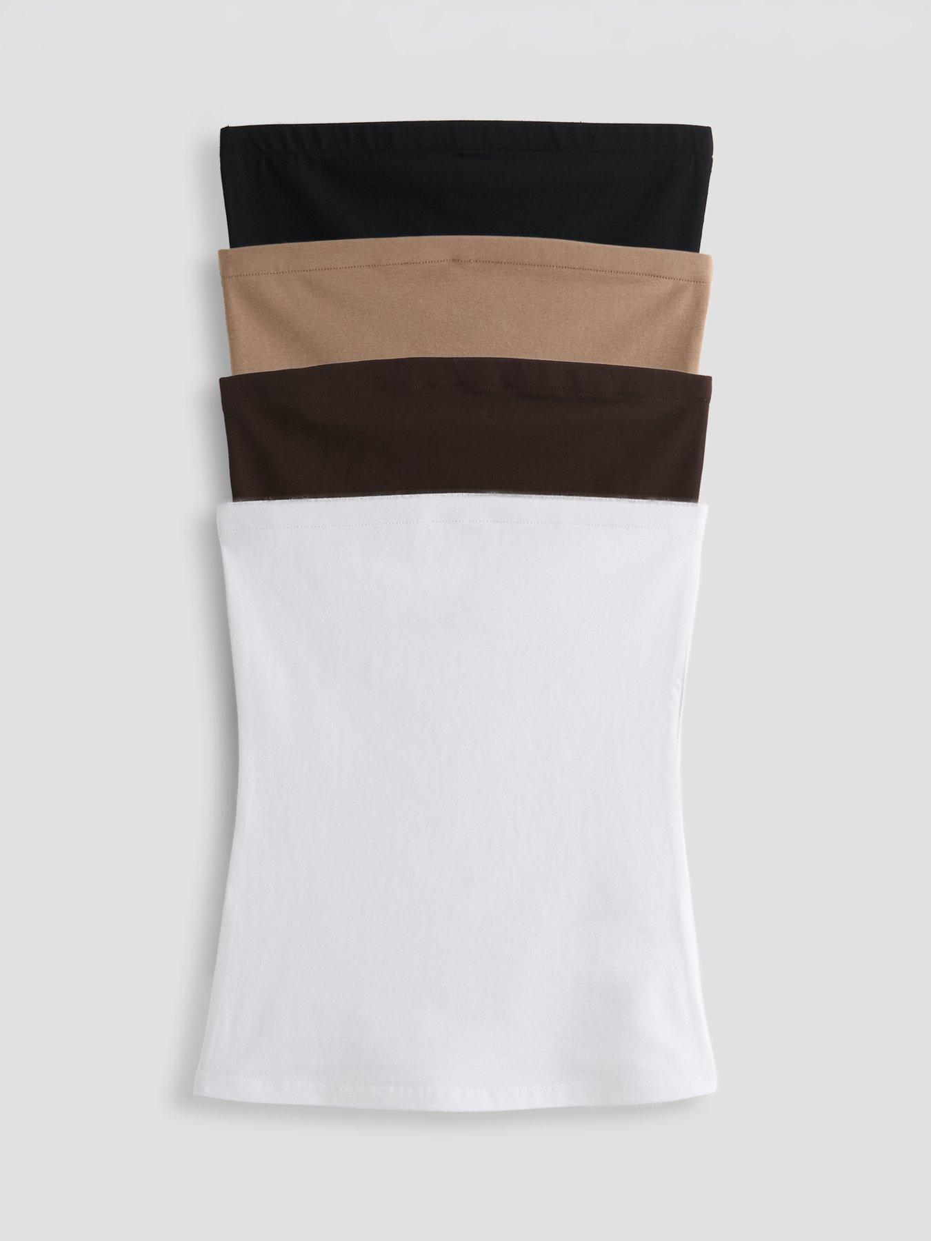 The Very Collection 4 Pack Bandeau Top - Multi