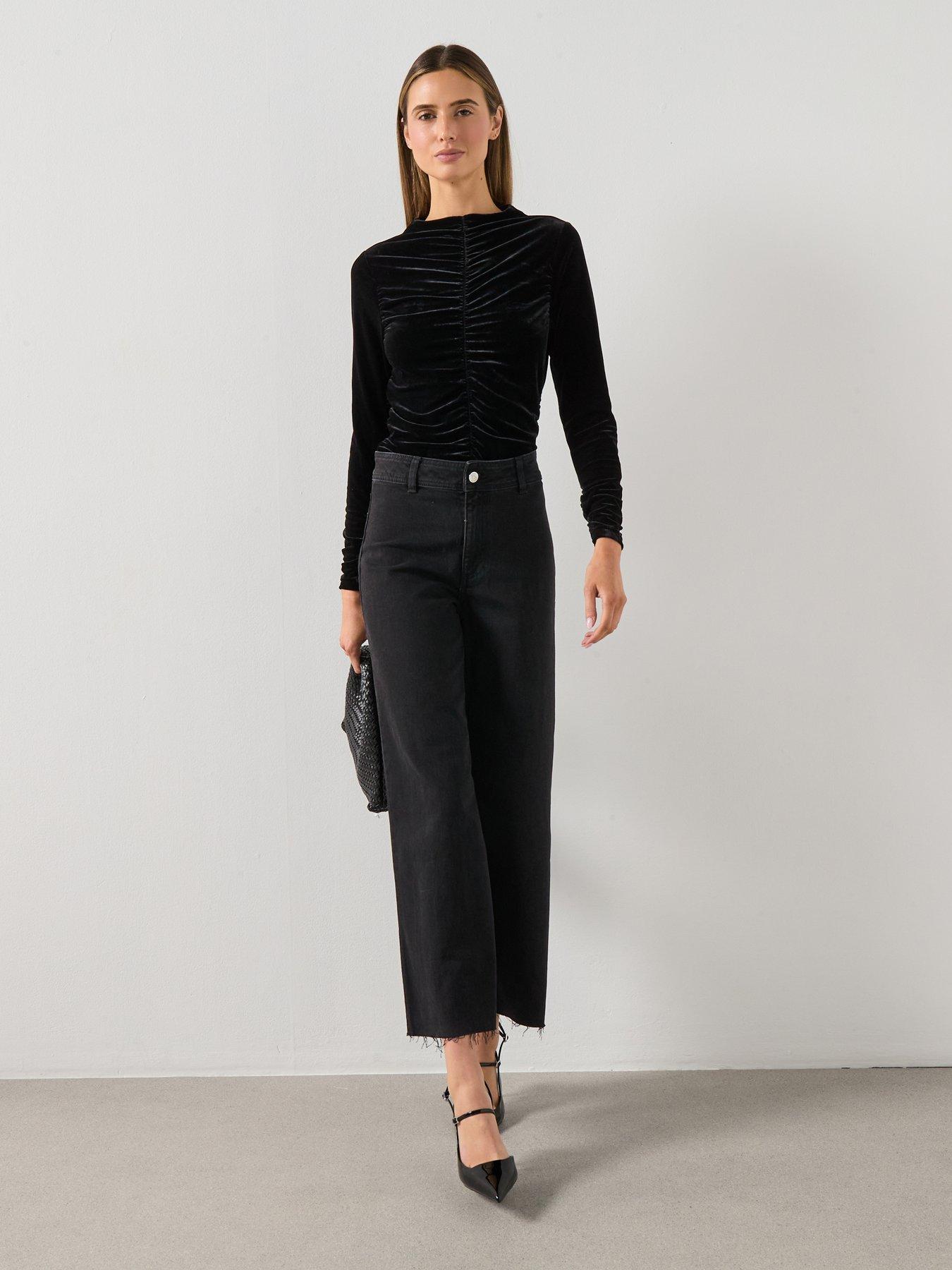 mango-catherin-culotte-high-rise-jeans-blackback
