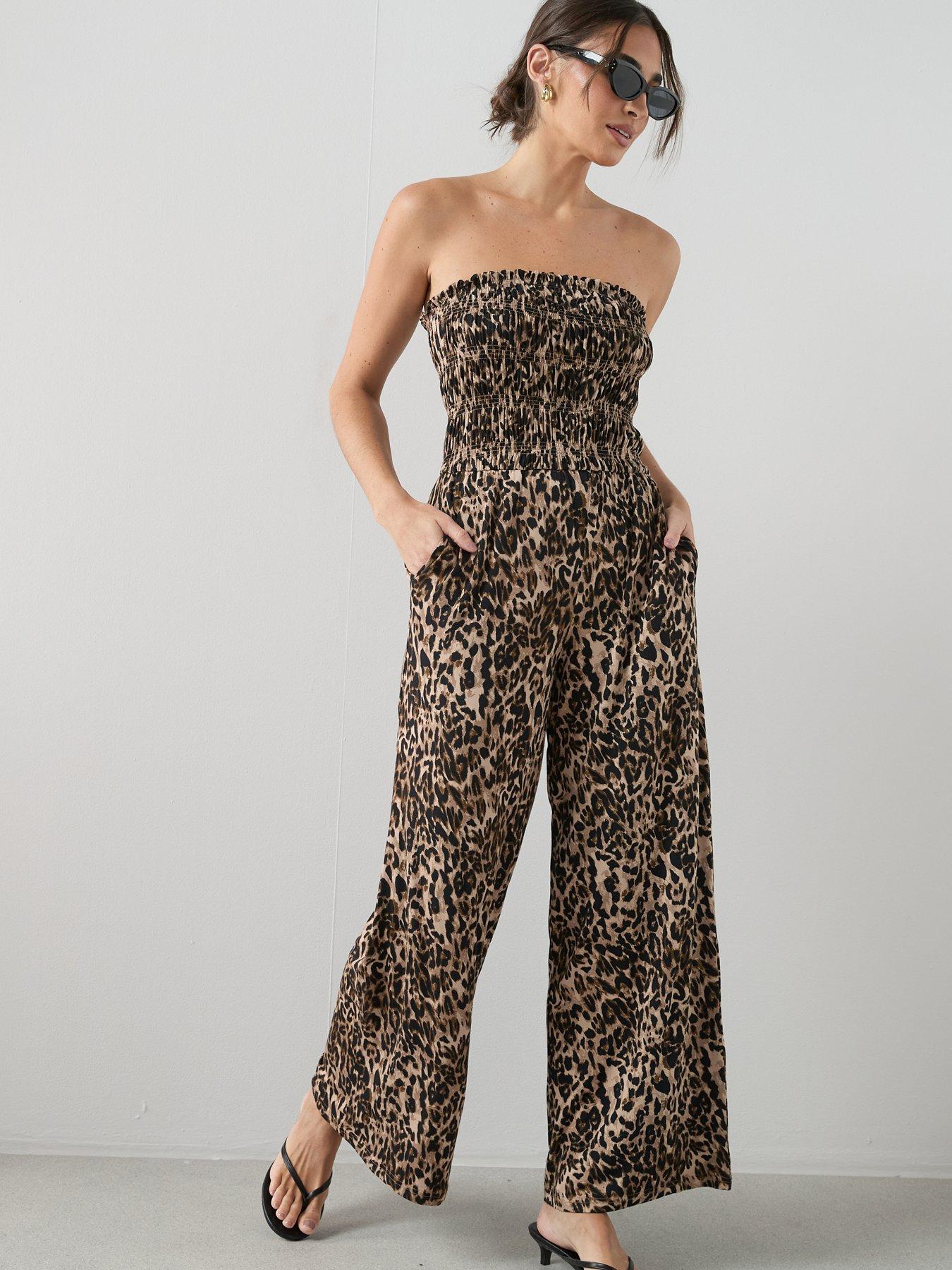 the-very-collection-shirred-stretch-bandeau-jumpsuit-animal-print